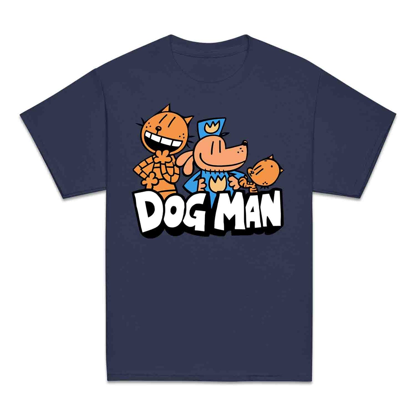 Dog Man & Friends Kids T-Shirt | Funny Cop Dog World Book Day Kids Jumper | Comic Story Book Hoodie | PRODUCT CODE: DMGUJQWEOP