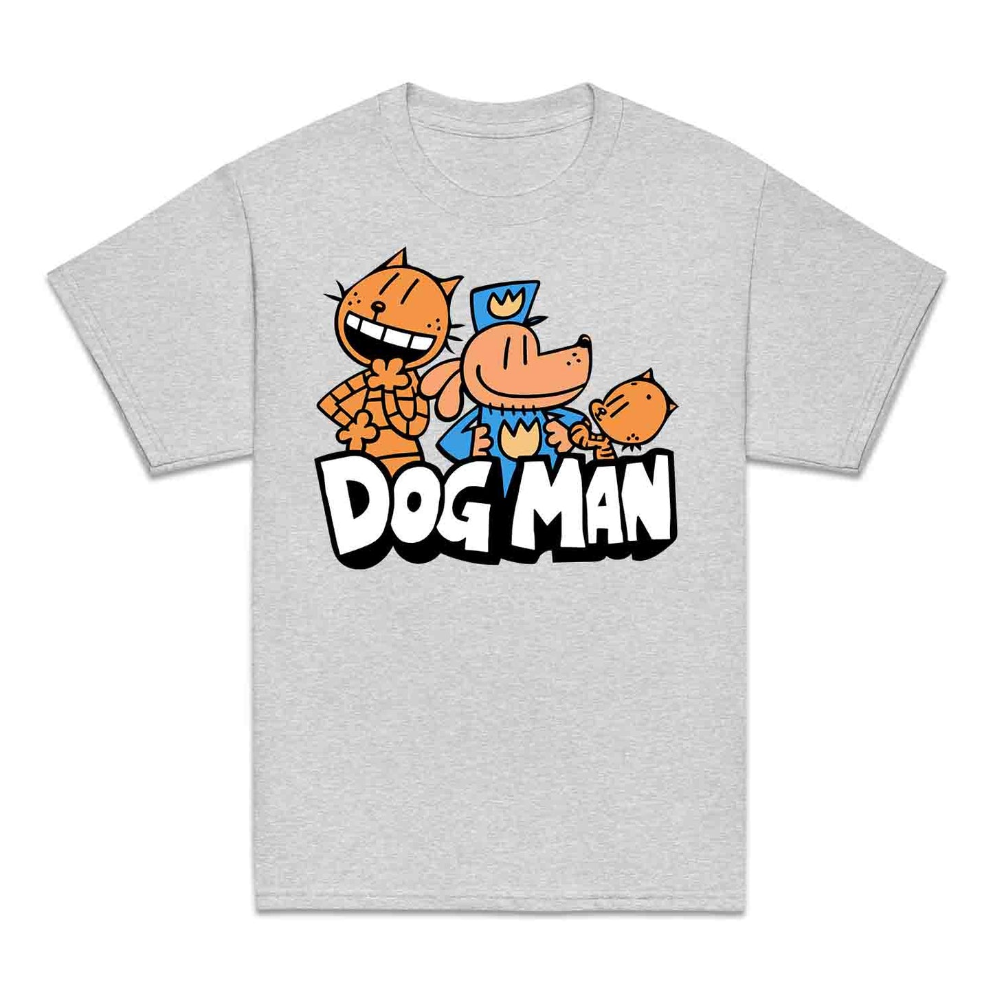 Dog Man & Friends Kids T-Shirt | Funny Cop Dog World Book Day Kids Jumper | Comic Story Book Hoodie | PRODUCT CODE: DMGUJQWEOP