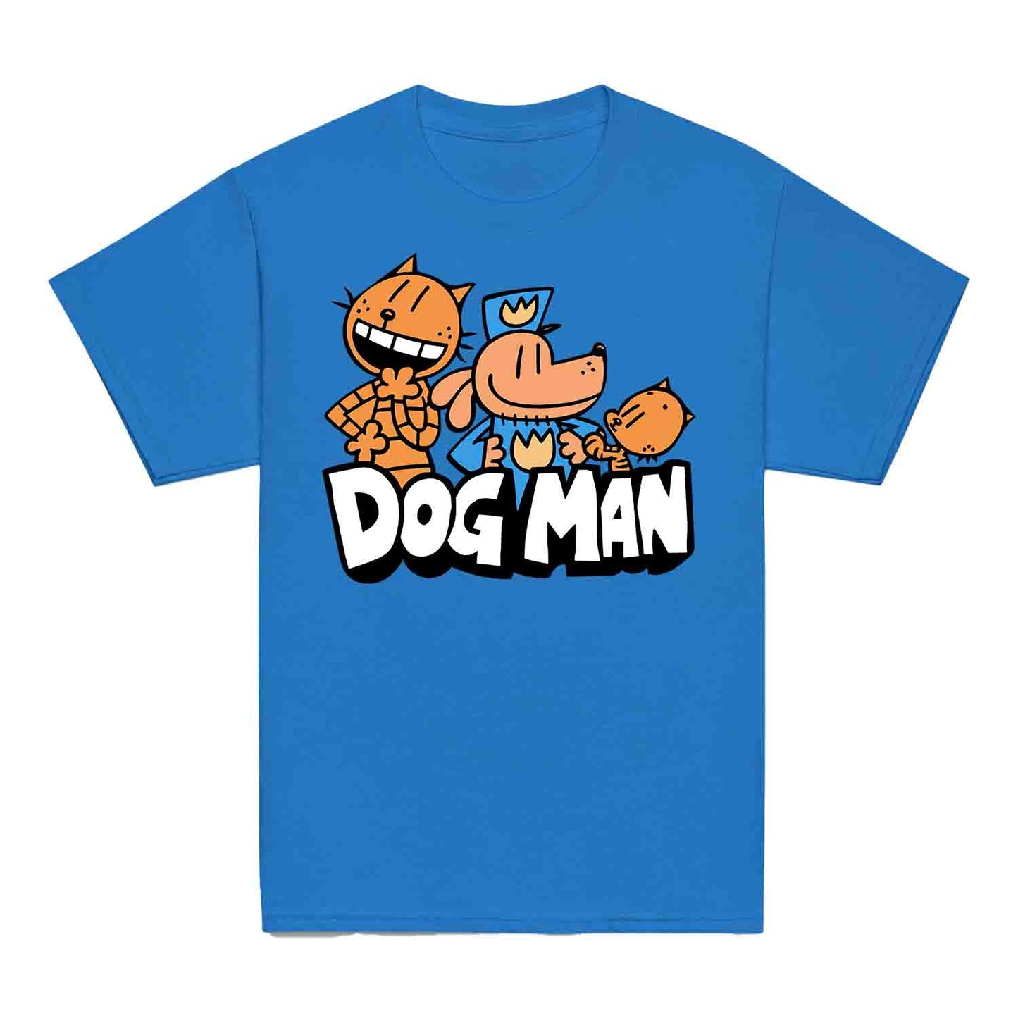 Dog Man & Friends Kids T-Shirt | Funny Cop Dog World Book Day Kids Jumper | Comic Story Book Hoodie | PRODUCT CODE: DMGUJQWEOP