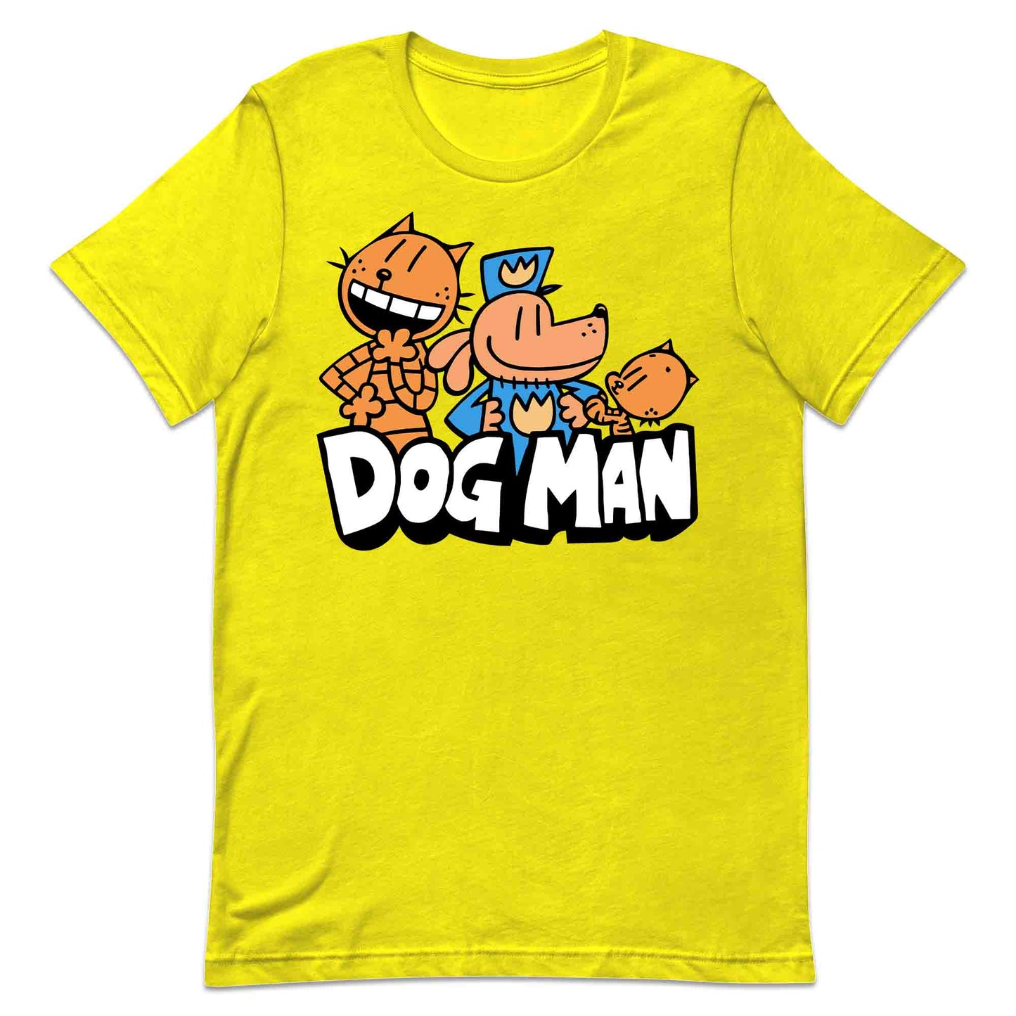 Dog Man & Friends T-Shirt | Funny Cop Dog World Book Day Jumper | Comic Story Book Hoodie | PRODUCT CODE: DMGUJQWEOP