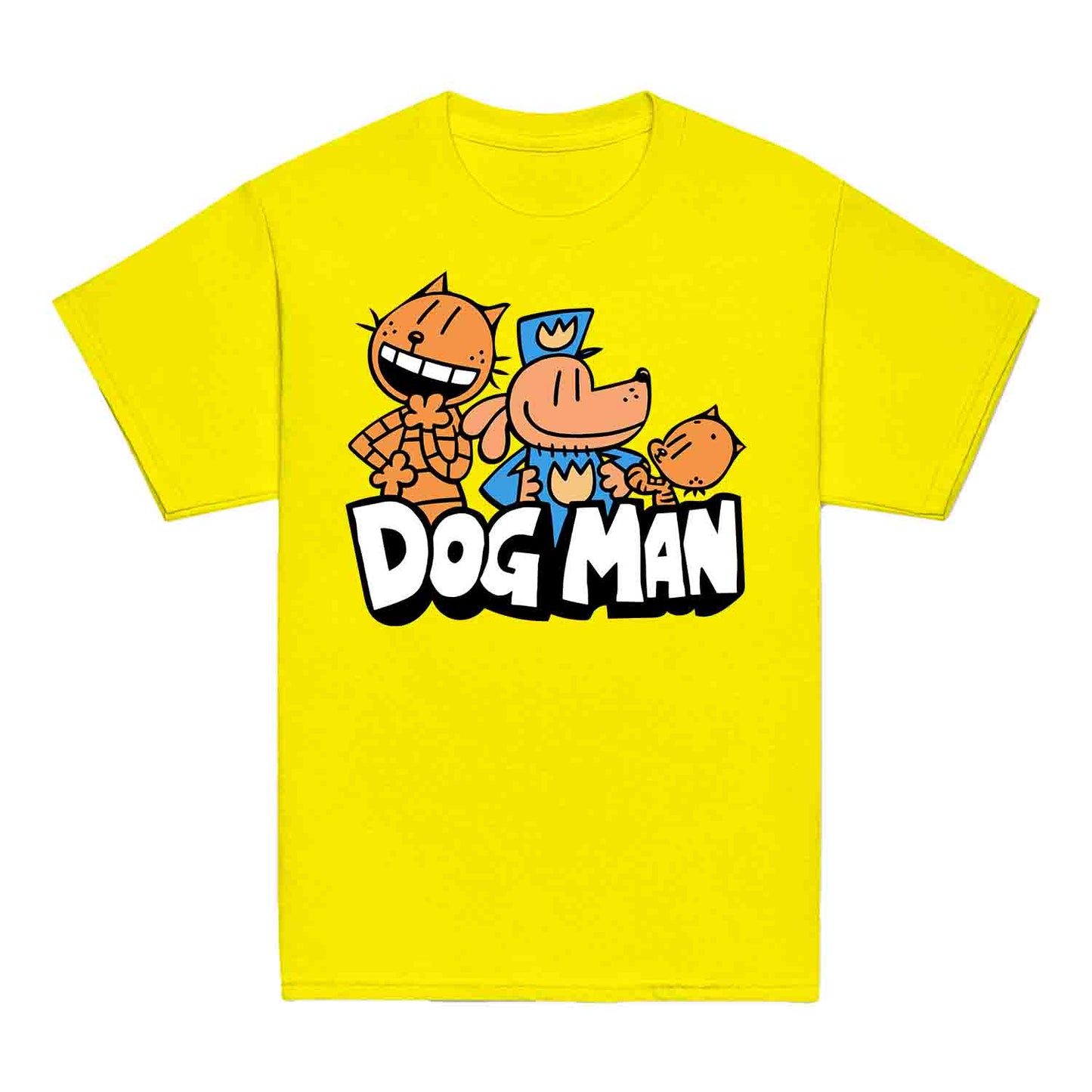 Dog Man & Friends Kids T-Shirt | Funny Cop Dog World Book Day Kids Jumper | Comic Story Book Hoodie | PRODUCT CODE: DMGUJQWEOP