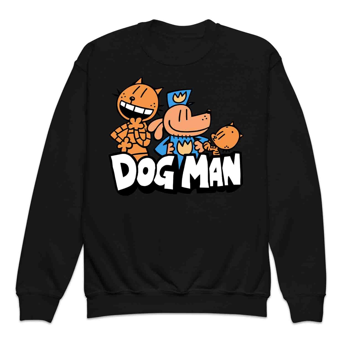 Dog Man & Friends Kids T-Shirt | Funny Cop Dog World Book Day Kids Jumper | Comic Story Book Hoodie | PRODUCT CODE: DMGUJQWEOP