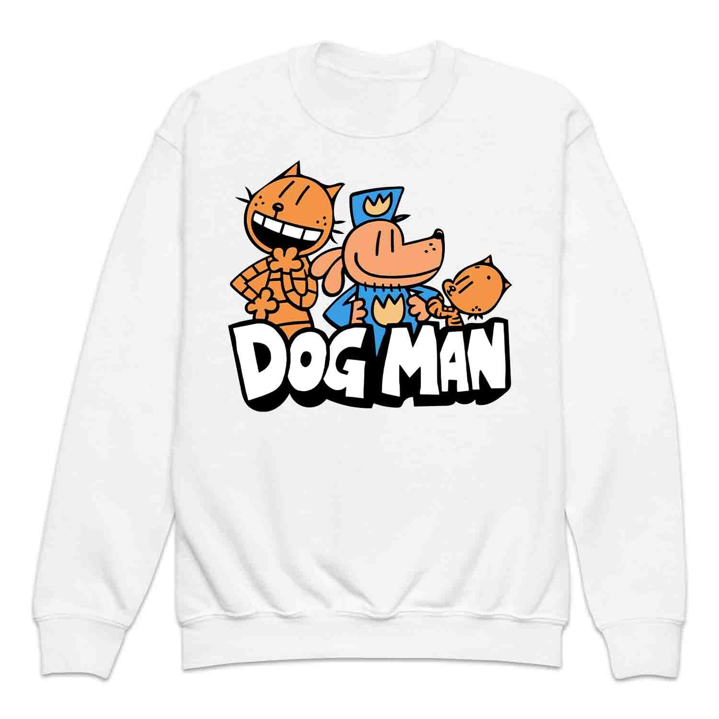 Dog Man & Friends Kids T-Shirt | Funny Cop Dog World Book Day Kids Jumper | Comic Story Book Hoodie | PRODUCT CODE: DMGUJQWEOP