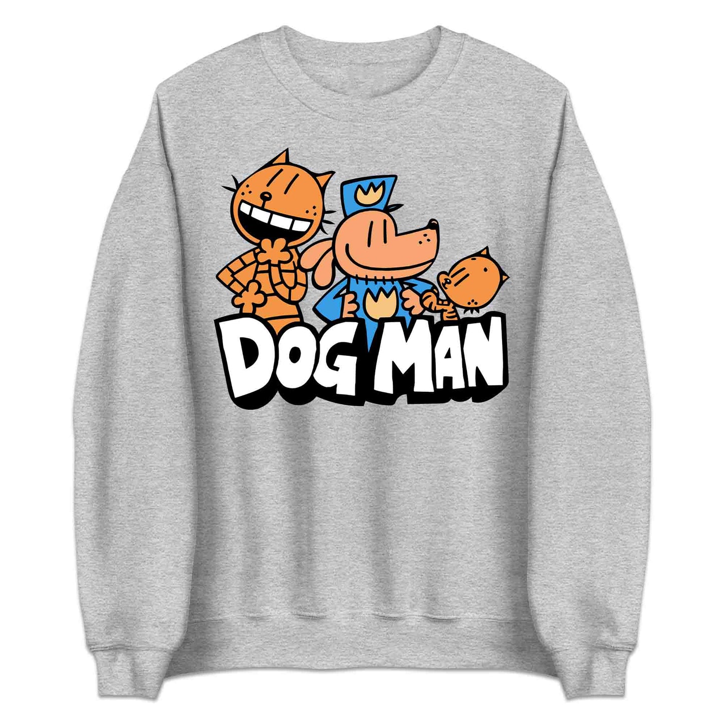 Dog Man & Friends T-Shirt | Funny Cop Dog World Book Day Jumper | Comic Story Book Hoodie | PRODUCT CODE: DMGUJQWEOP