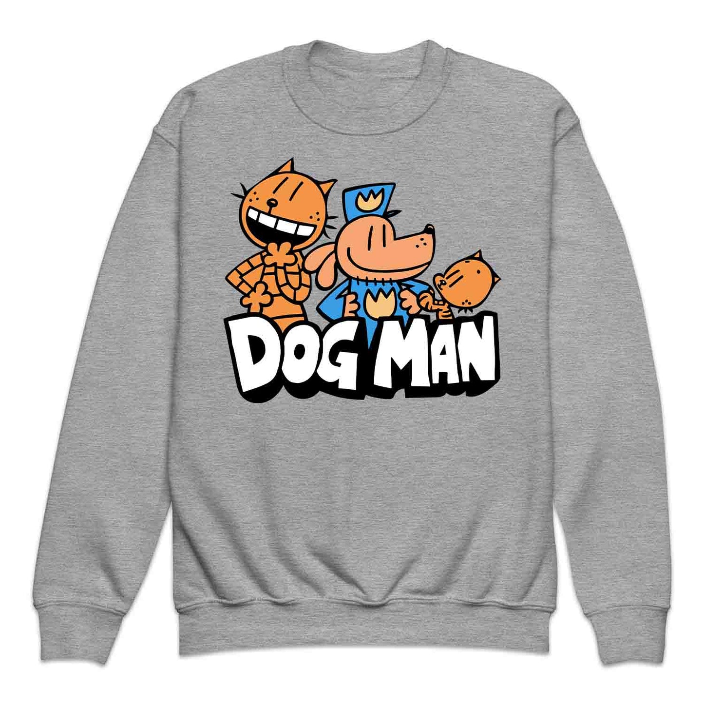 Dog Man & Friends Kids T-Shirt | Funny Cop Dog World Book Day Kids Jumper | Comic Story Book Hoodie | PRODUCT CODE: DMGUJQWEOP