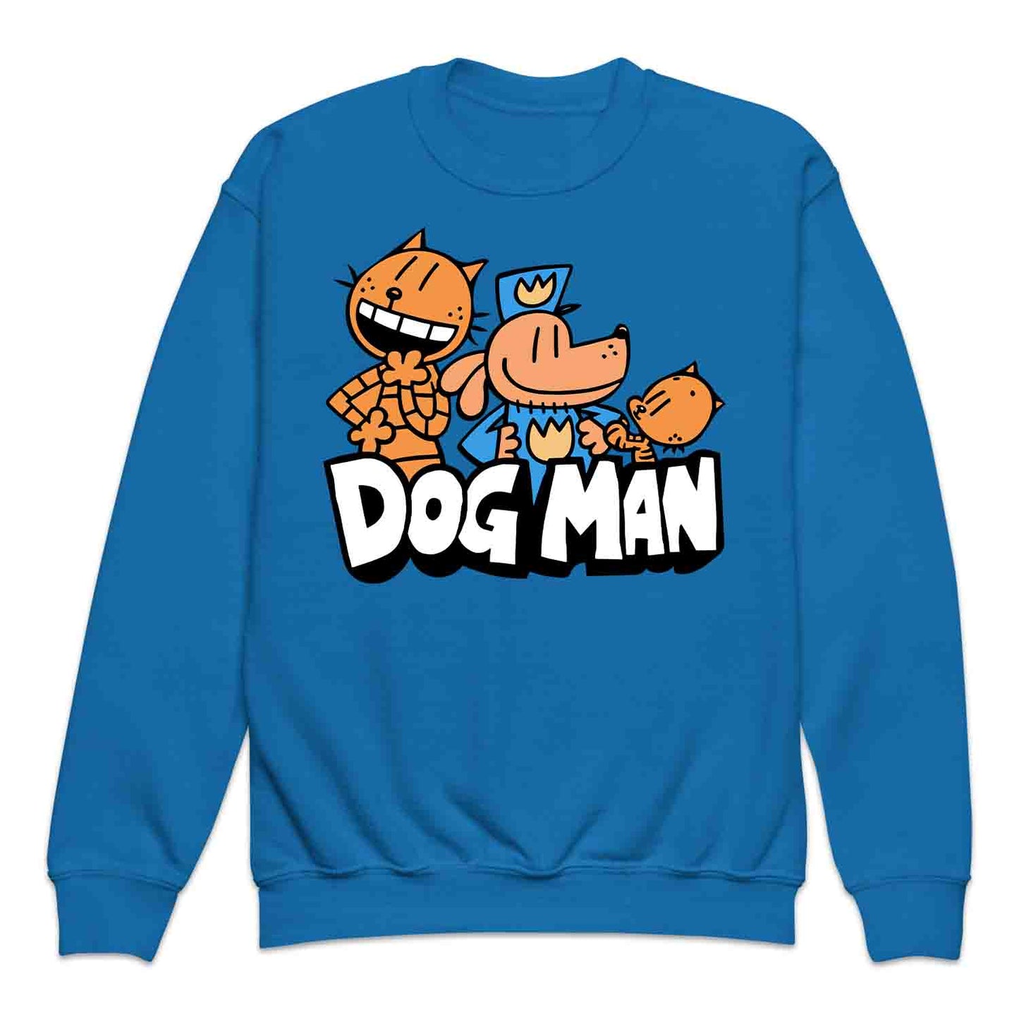 Dog Man & Friends Kids T-Shirt | Funny Cop Dog World Book Day Kids Jumper | Comic Story Book Hoodie | PRODUCT CODE: DMGUJQWEOP