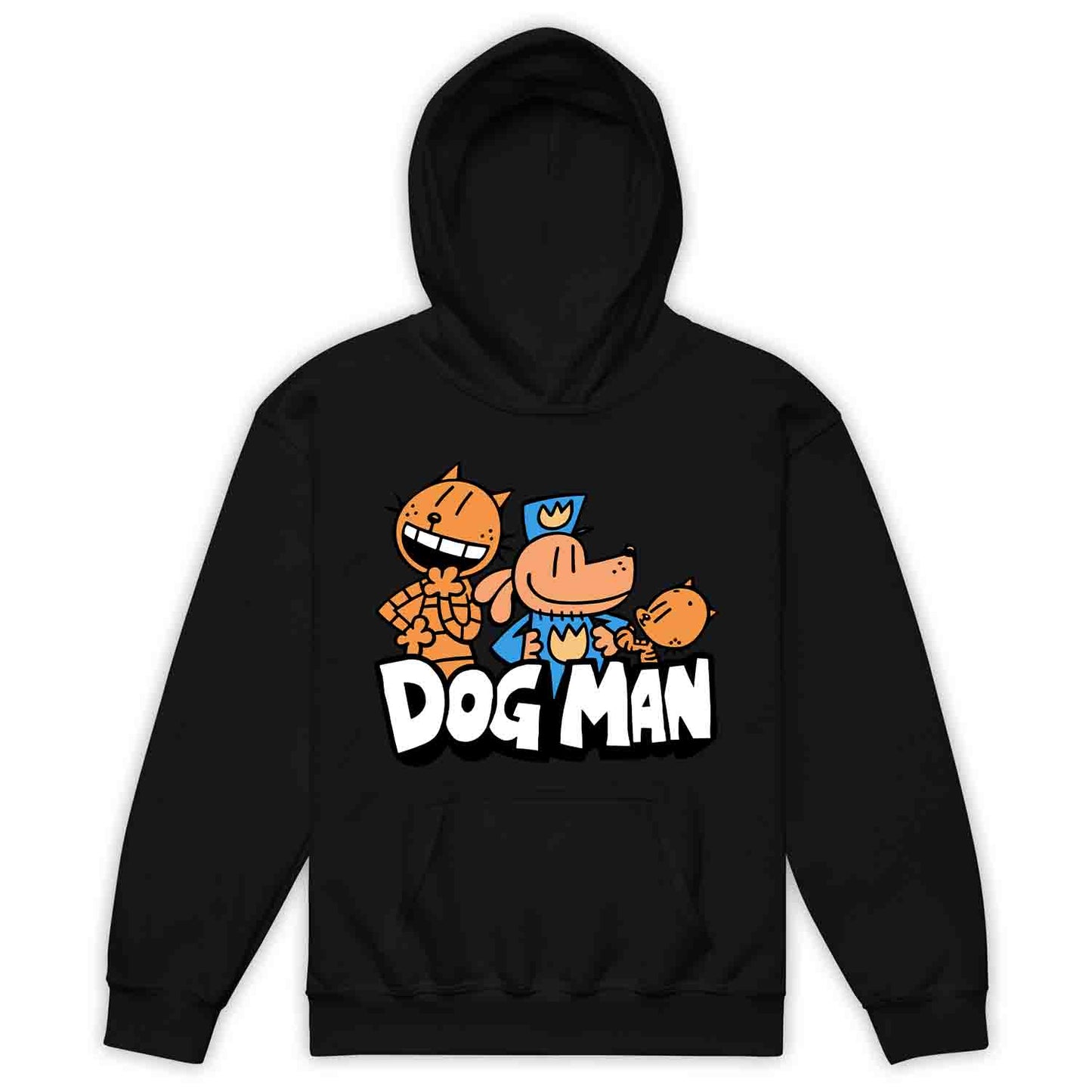 Dog Man & Friends Kids T-Shirt | Funny Cop Dog World Book Day Kids Jumper | Comic Story Book Hoodie | PRODUCT CODE: DMGUJQWEOP