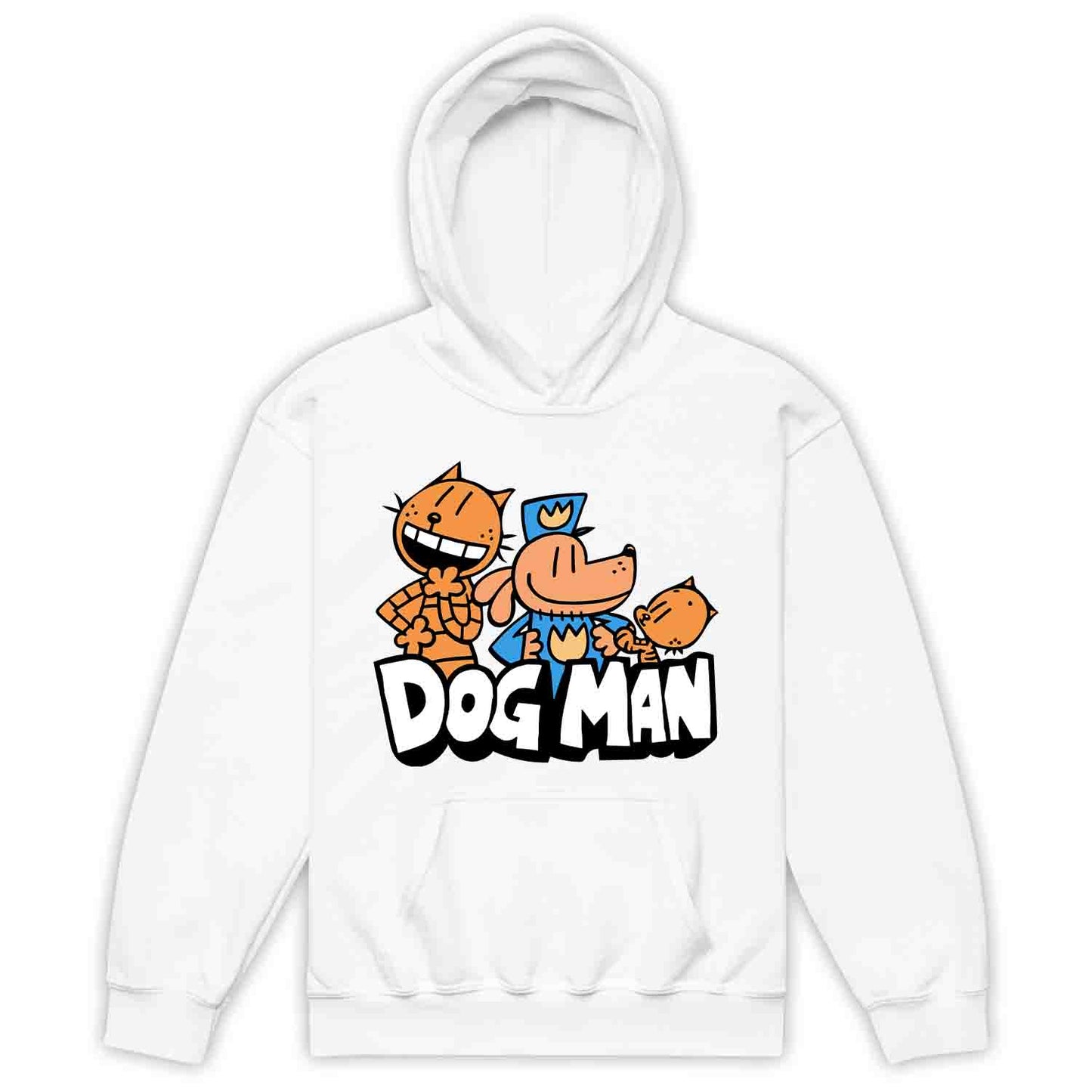 Dog Man & Friends Kids T-Shirt | Funny Cop Dog World Book Day Kids Jumper | Comic Story Book Hoodie | PRODUCT CODE: DMGUJQWEOP