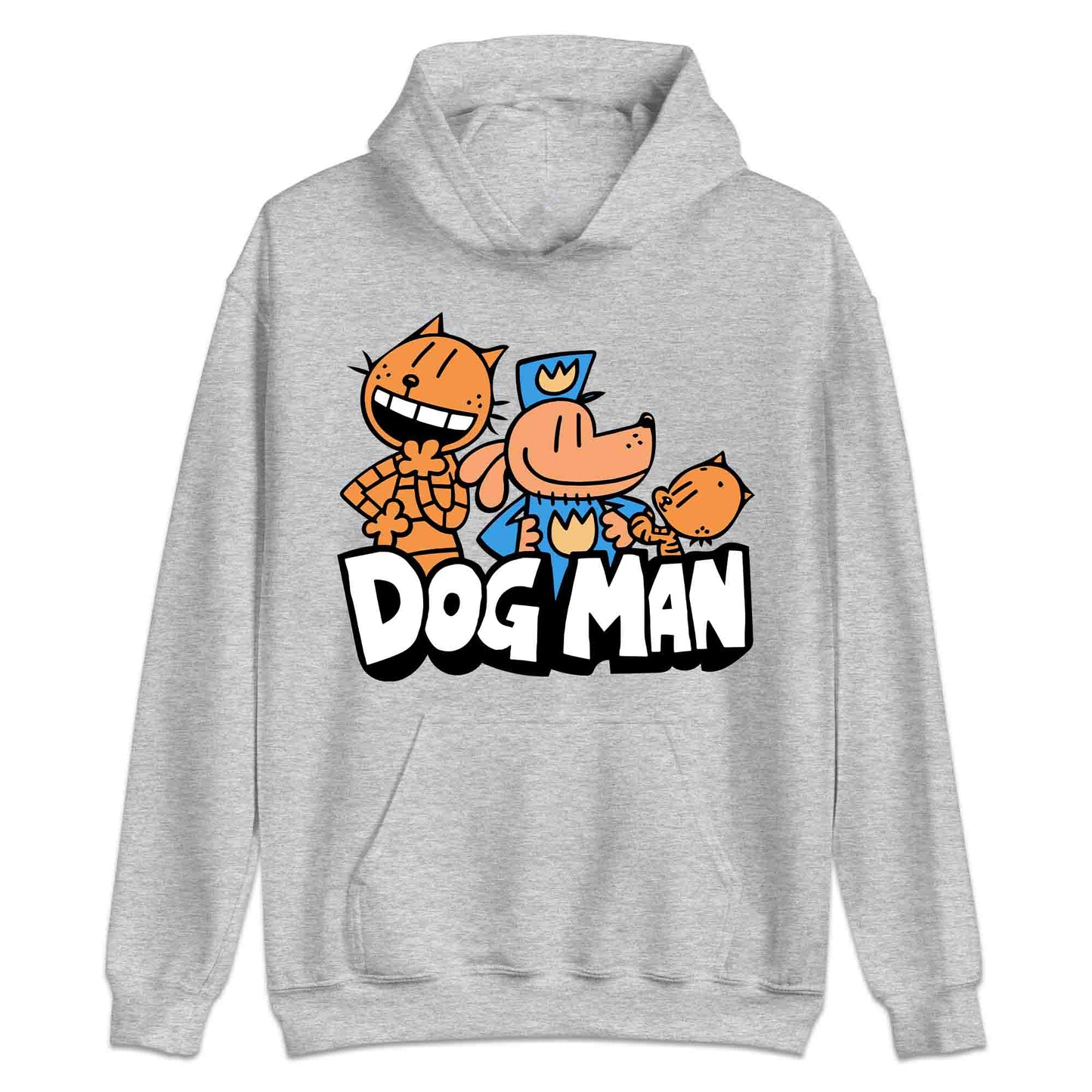 Dog Man & Friends T-Shirt | Funny Cop Dog World Book Day Jumper | Comic Story Book Hoodie | PRODUCT CODE: DMGUJQWEOP