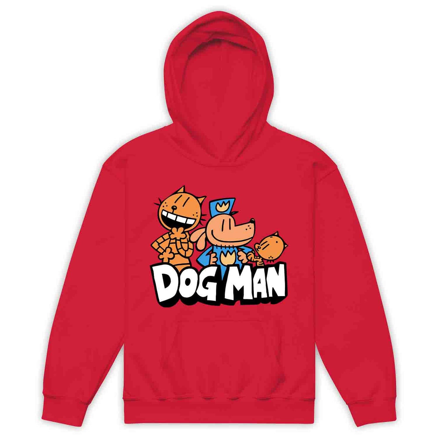 Dog Man & Friends Kids T-Shirt | Funny Cop Dog World Book Day Kids Jumper | Comic Story Book Hoodie | PRODUCT CODE: DMGUJQWEOP