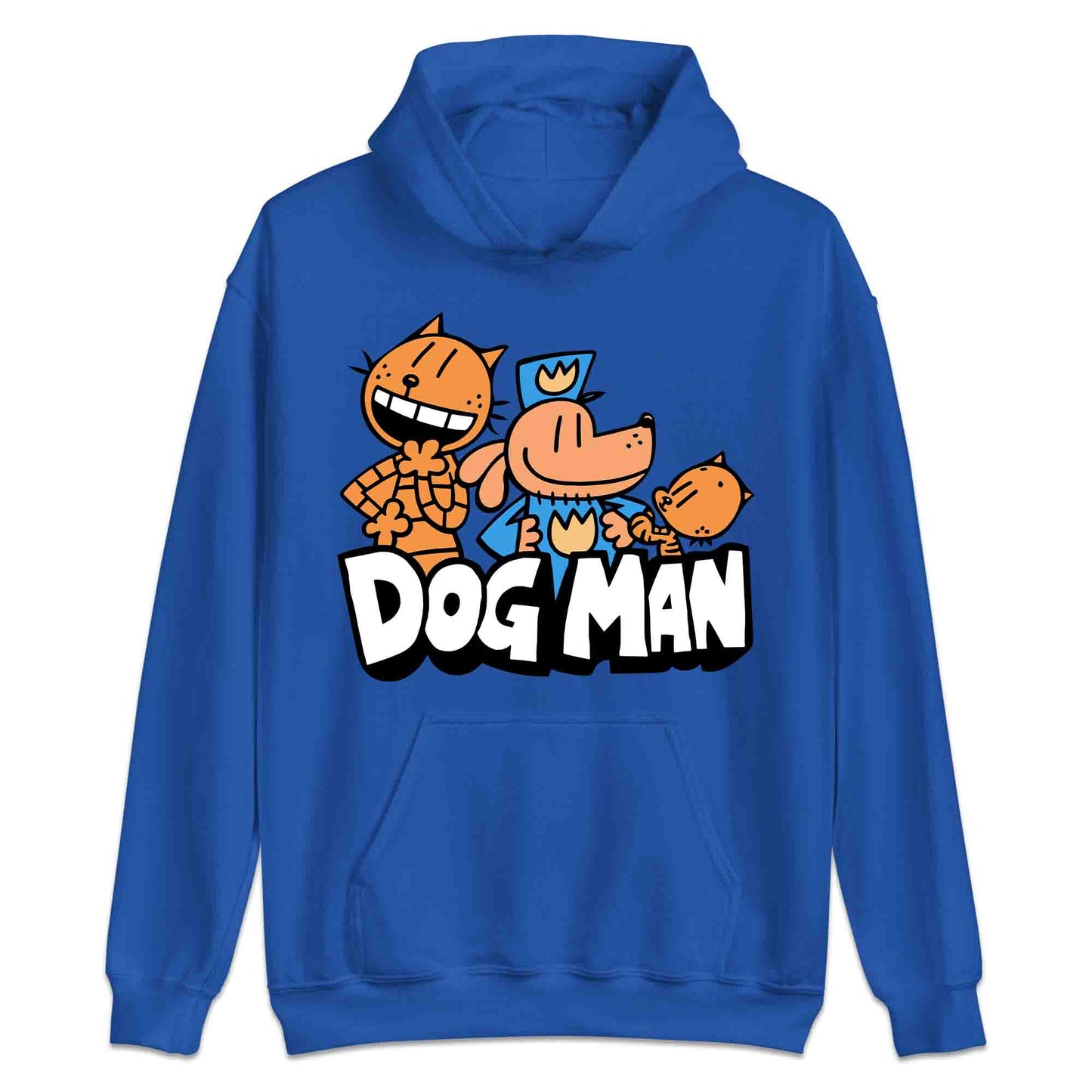 Dog Man & Friends T-Shirt | Funny Cop Dog World Book Day Jumper | Comic Story Book Hoodie | PRODUCT CODE: DMGUJQWEOP