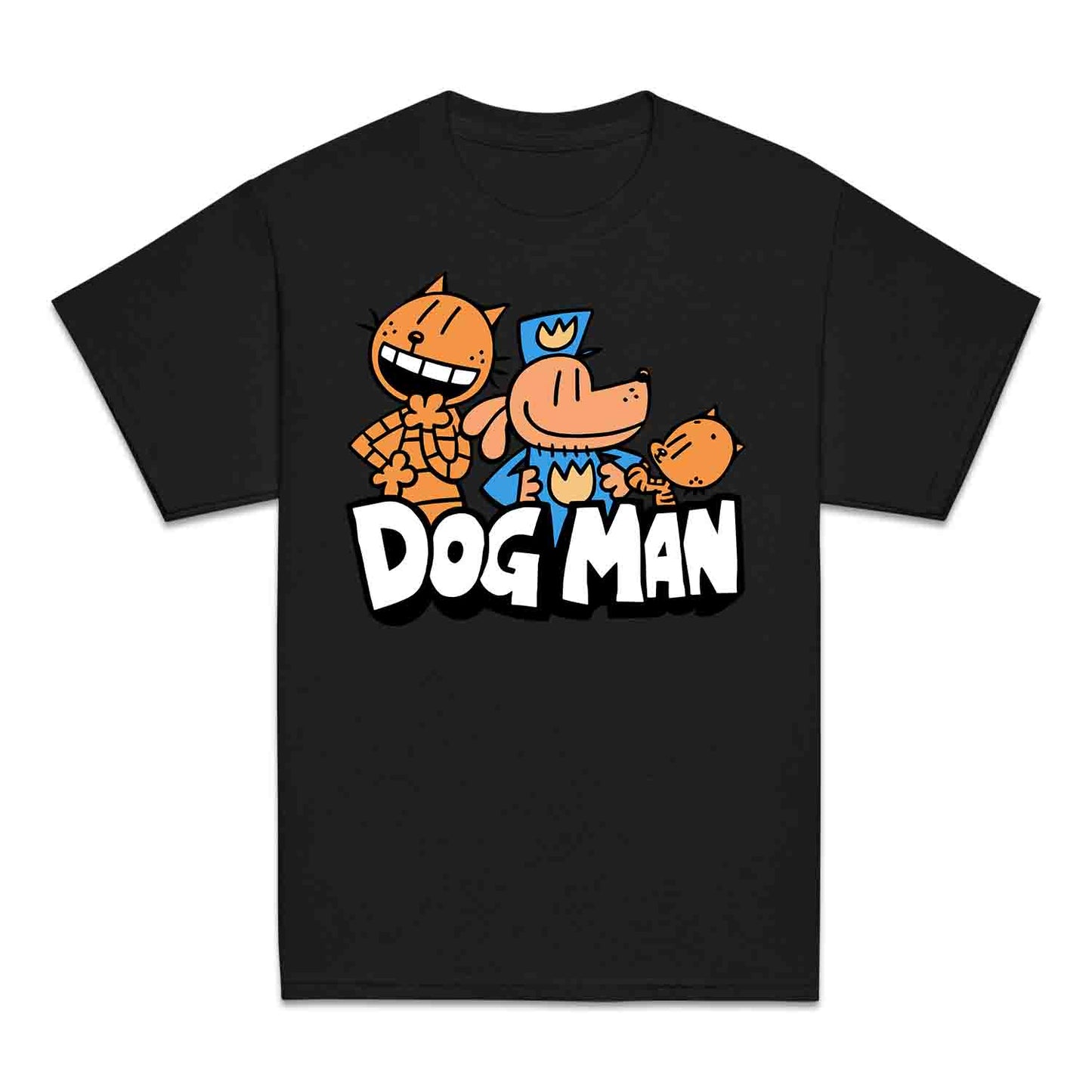 Dog Man & Friends Kids T-Shirt | Funny Cop Dog World Book Day Kids Jumper | Comic Story Book Hoodie | PRODUCT CODE: DMGUJQWEOP