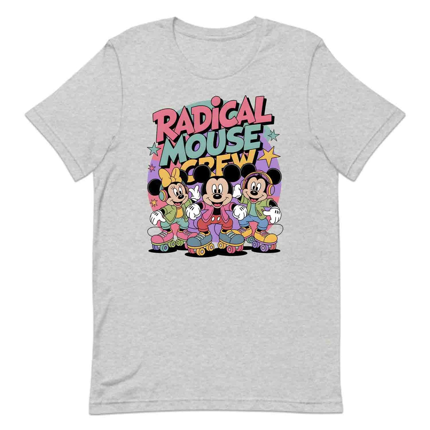 Disney Mickey & Minnie Mouse T-Shirt, Roller Skating Cartoon Sweatshirt, Disney World Hoodie | PRODUCT CODE: DNBWERBVZ