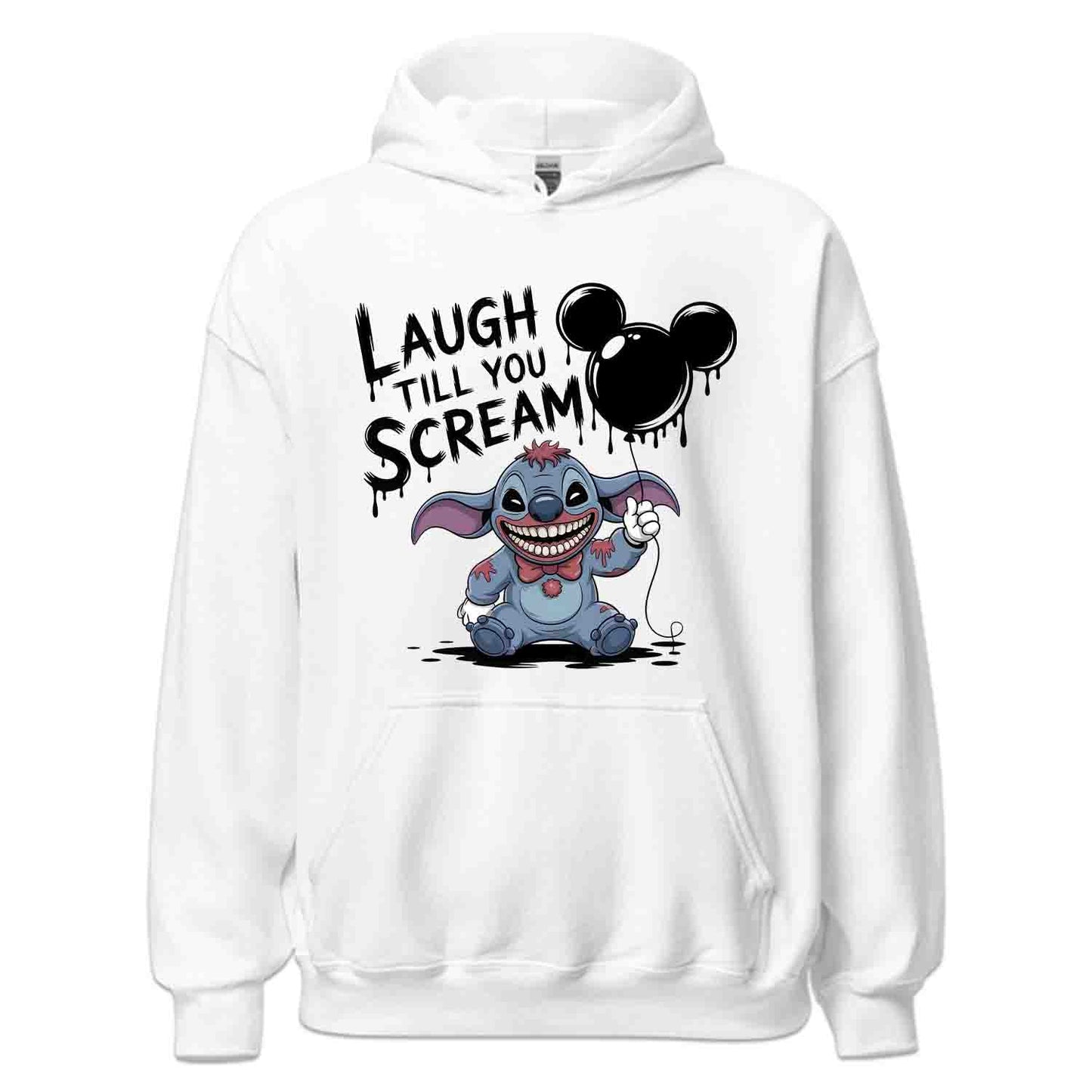 Disney Stitch Horror T-Shirt, Creepy Balloon Sweatshirt, Spooky Halloween Hoodie | PRODUCT CODE: DNBWREQUL