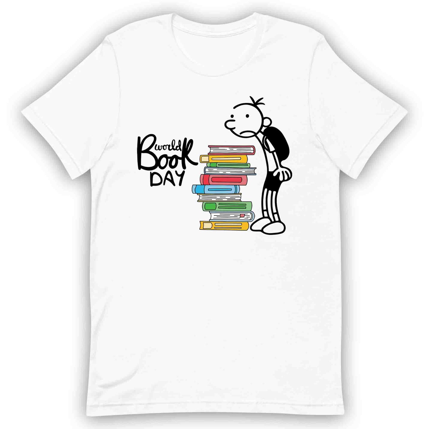 World Book Day T-Shirt | Wimpy Kid Inspired Jumper | Bookworm Cartoon Hoodie | PRODUCT CODE: DNRYASNWOPK