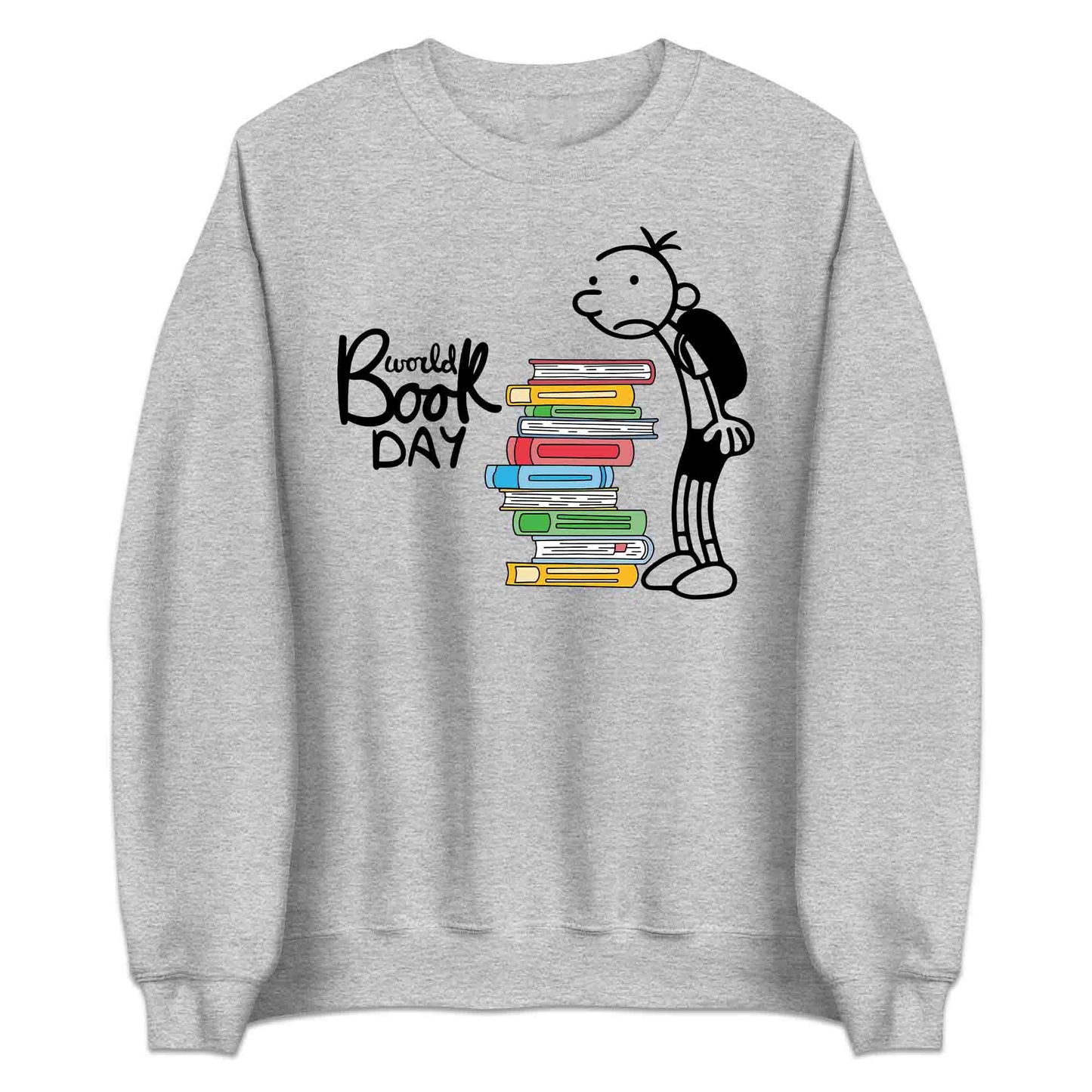 World Book Day T-Shirt | Wimpy Kid Inspired Jumper | Bookworm Cartoon Hoodie | PRODUCT CODE: DNRYASNWOPK