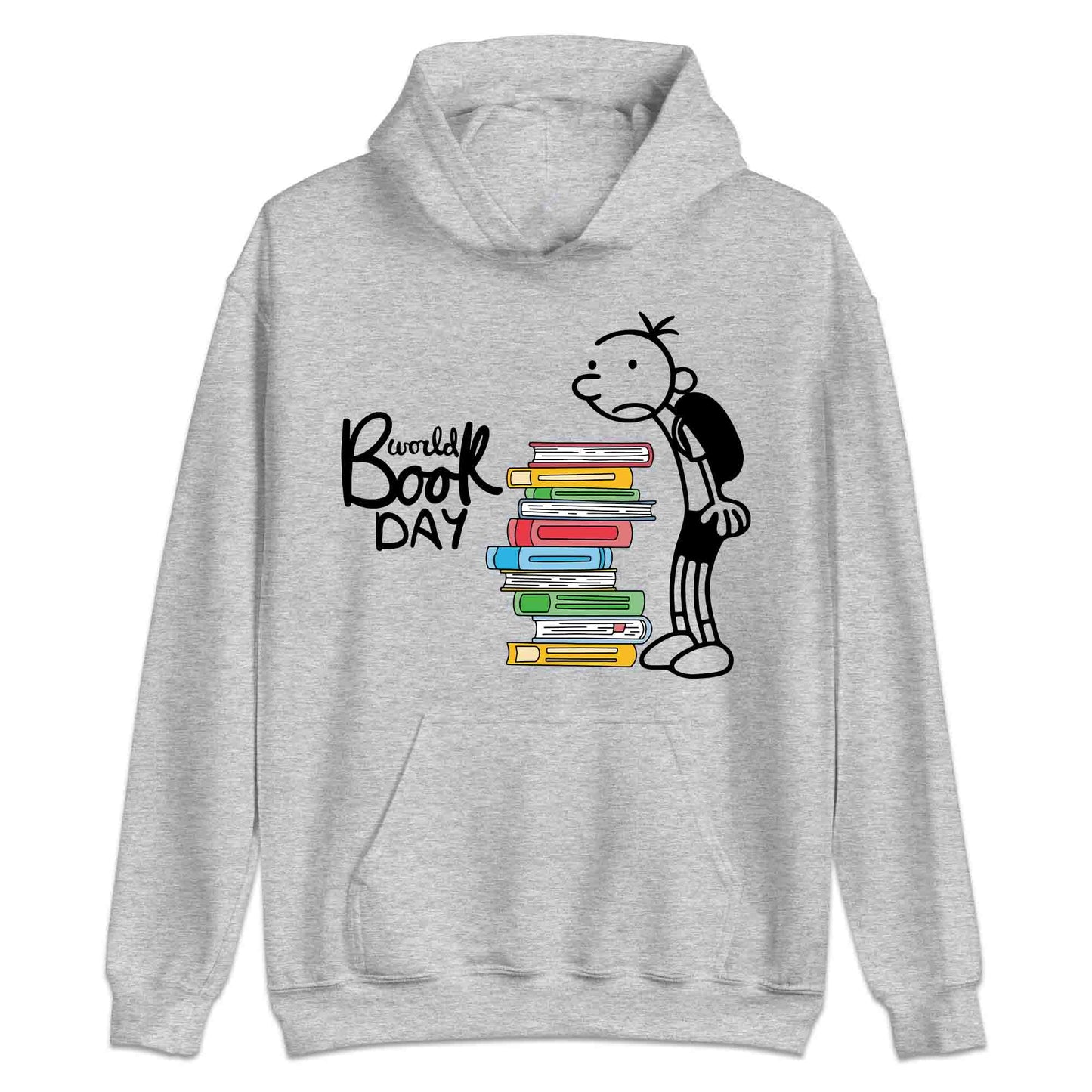 World Book Day T-Shirt | Wimpy Kid Inspired Jumper | Bookworm Cartoon Hoodie | PRODUCT CODE: DNRYASNWOPK