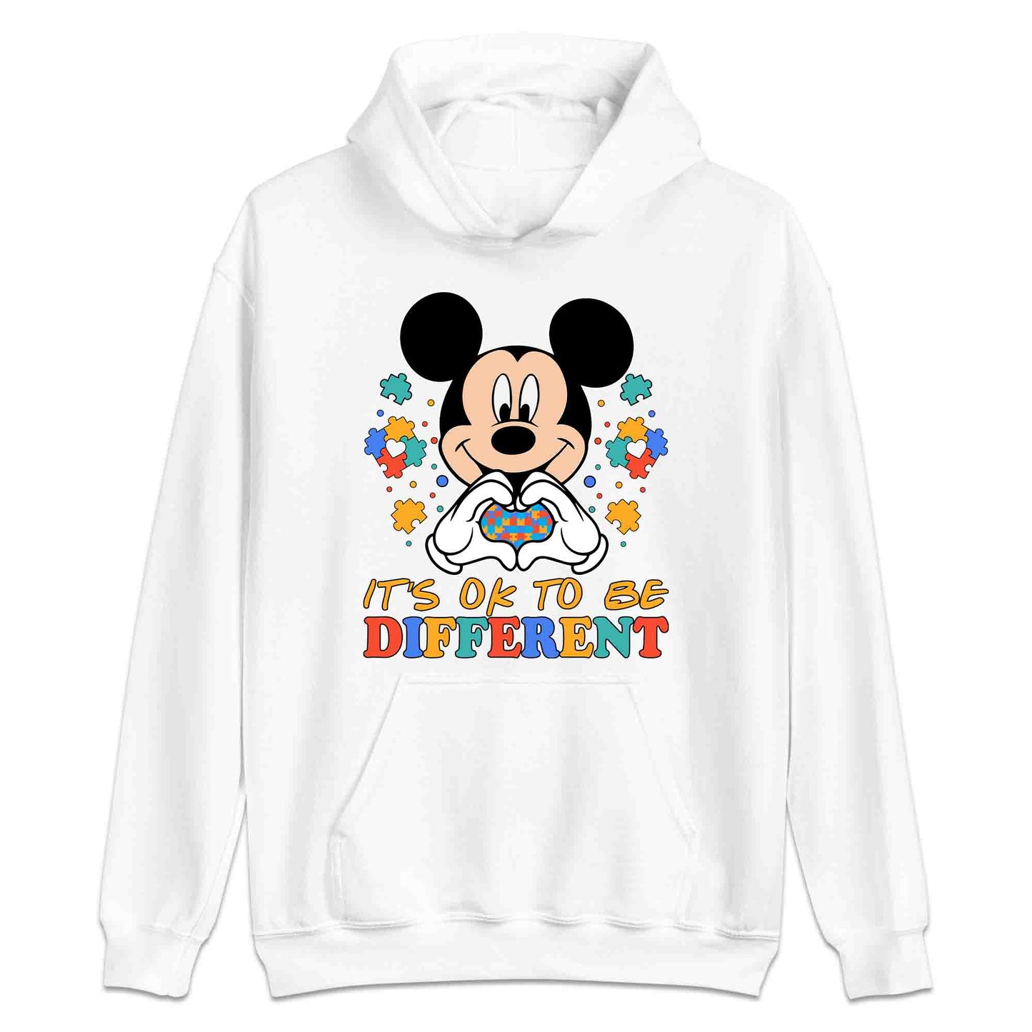 Disney Autism Awareness T-Shirt | Heart Puzzle Piece Jumper | Inclusive Mickey Mouse Hoodie | PRODUCT CODE: DNSYVAHRTPZL