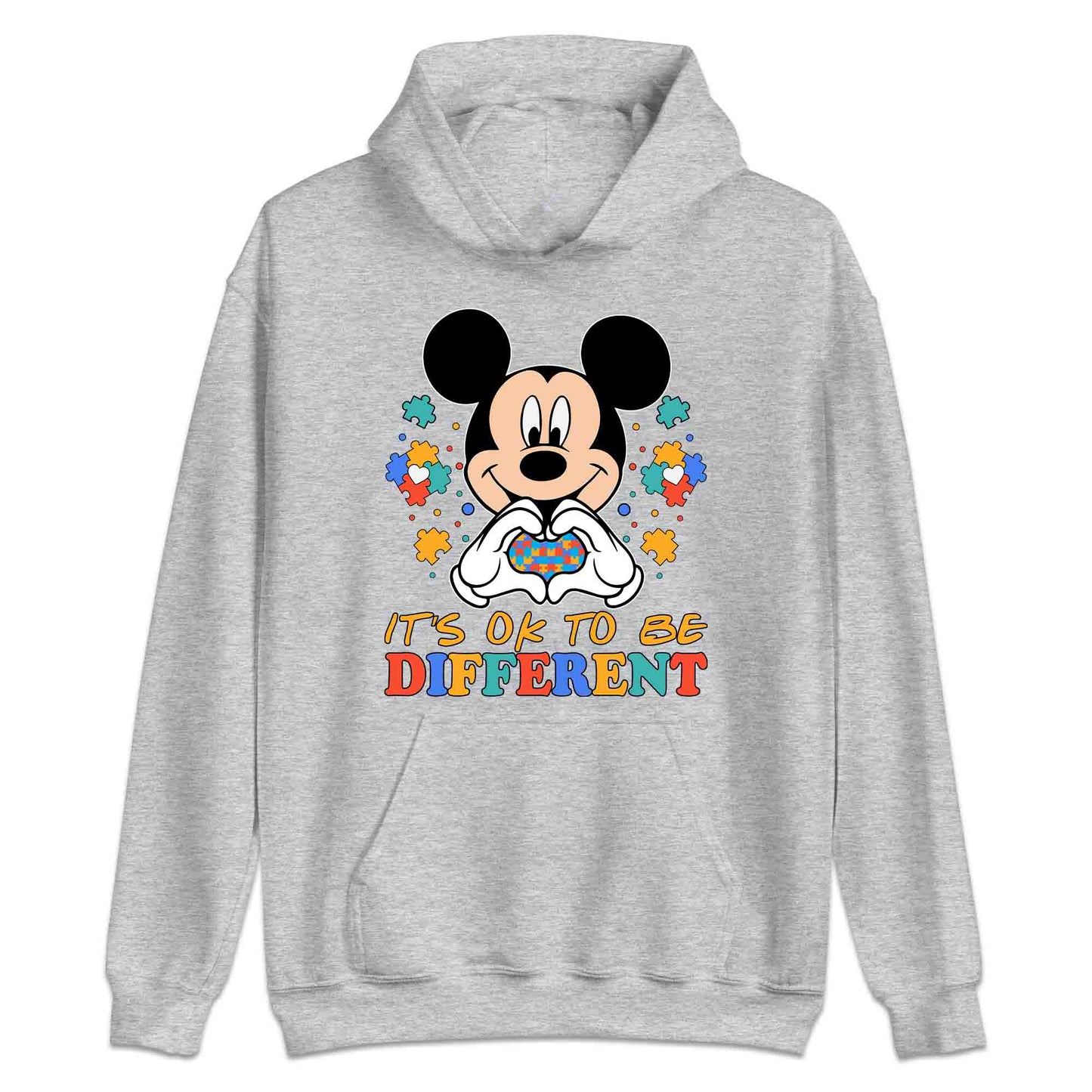 Disney Autism Awareness T-Shirt | Heart Puzzle Piece Jumper | Inclusive Mickey Mouse Hoodie | PRODUCT CODE: DNSYVAHRTPZL