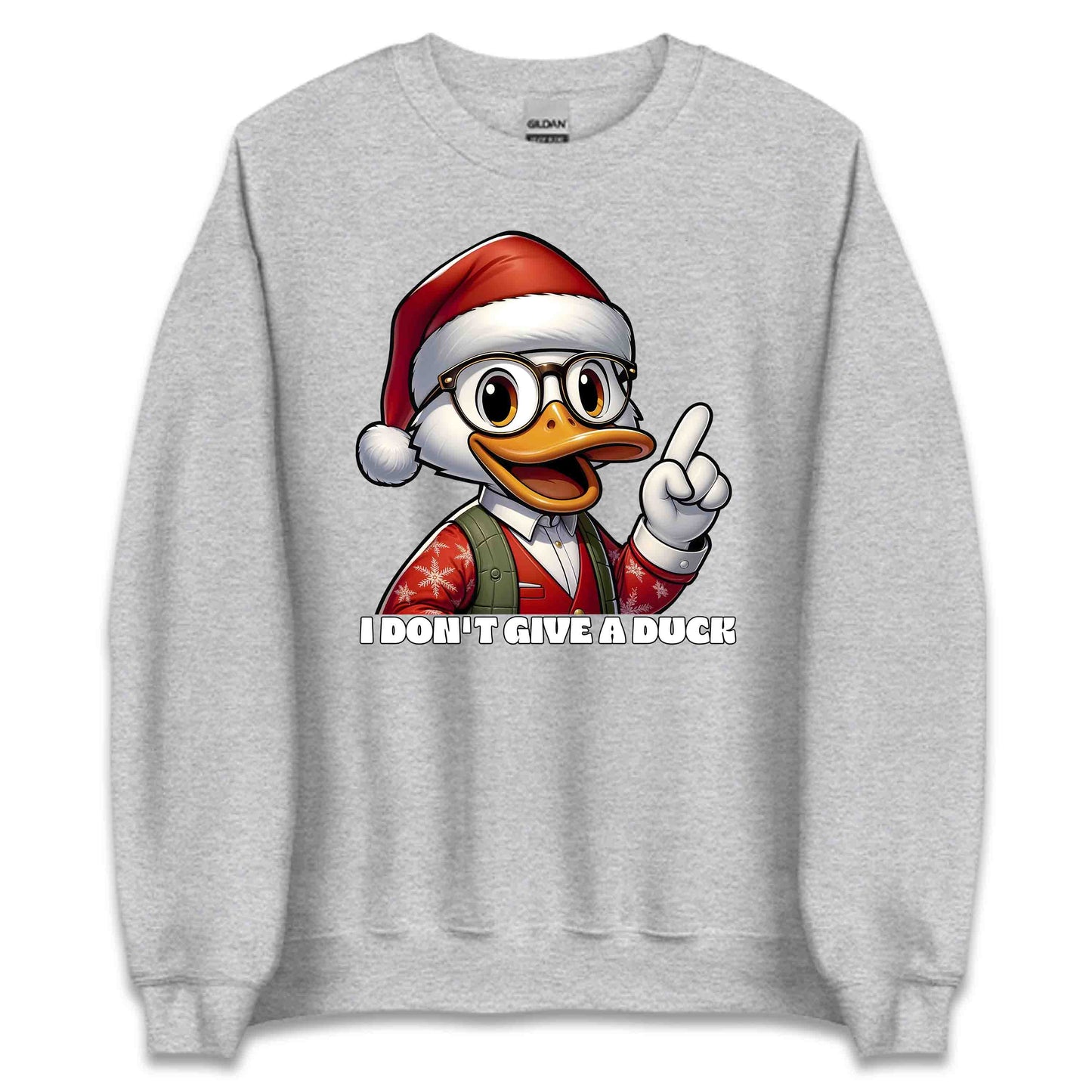 I Don't Give A Duck Hilarious Christmas Duck Sarcastic Xmas | PRODUCT CODE: DNTGVCKHLSR