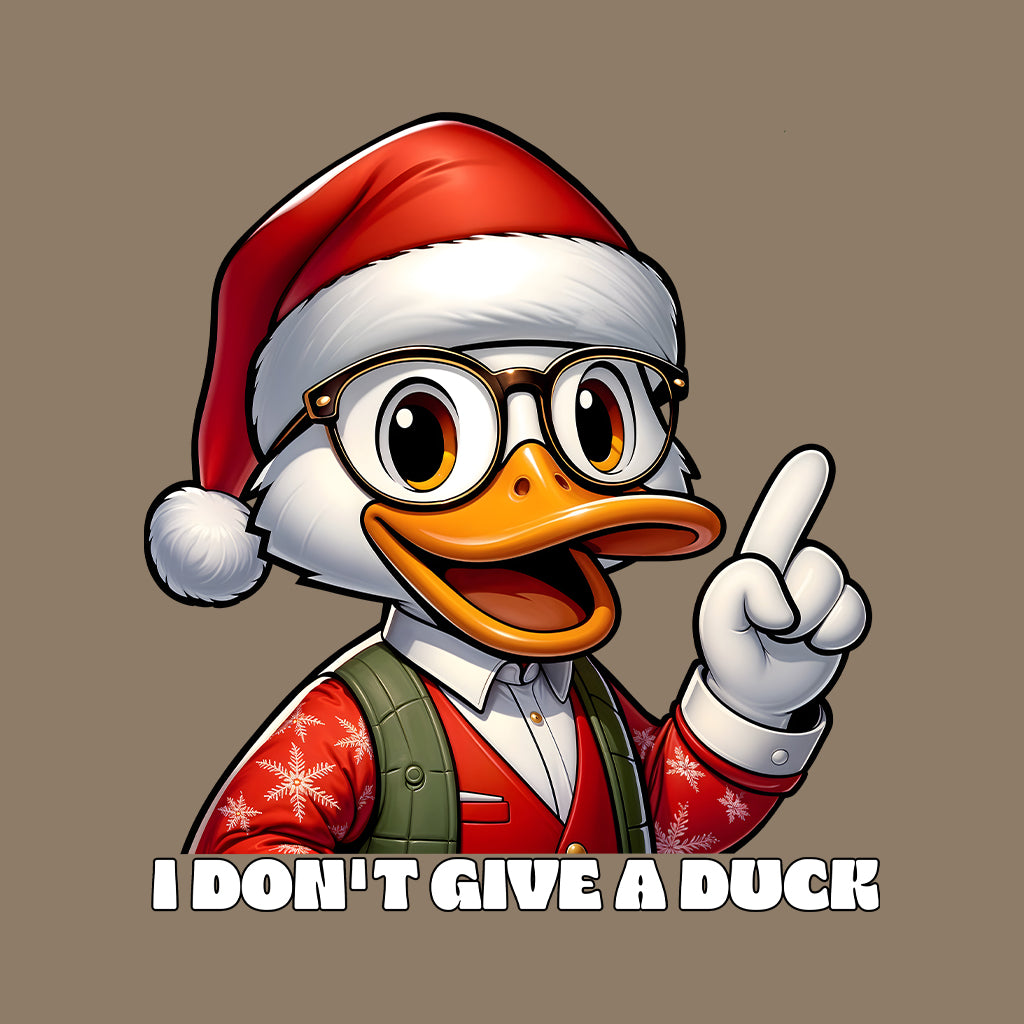 I Don't Give A Duck Hilarious Christmas Duck Sarcastic Xmas | PRODUCT CODE: DNTGVCKHLSR