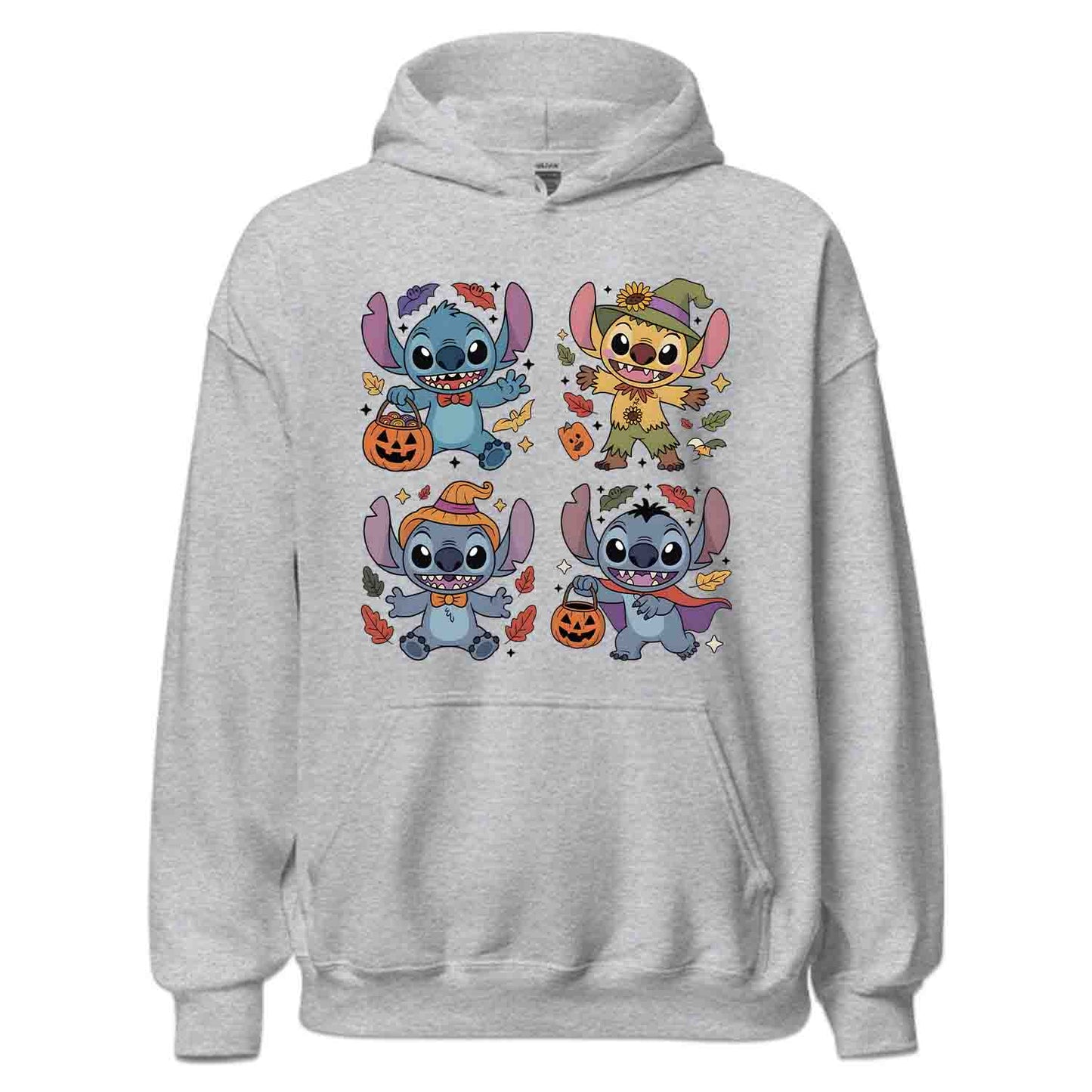Disney Stitch Halloween T-Shirt, Cute Trick-or-Treat Sweatshirt, Kawaii Party Hoodie | PRODUCT CODE: DNZXCHBWQ