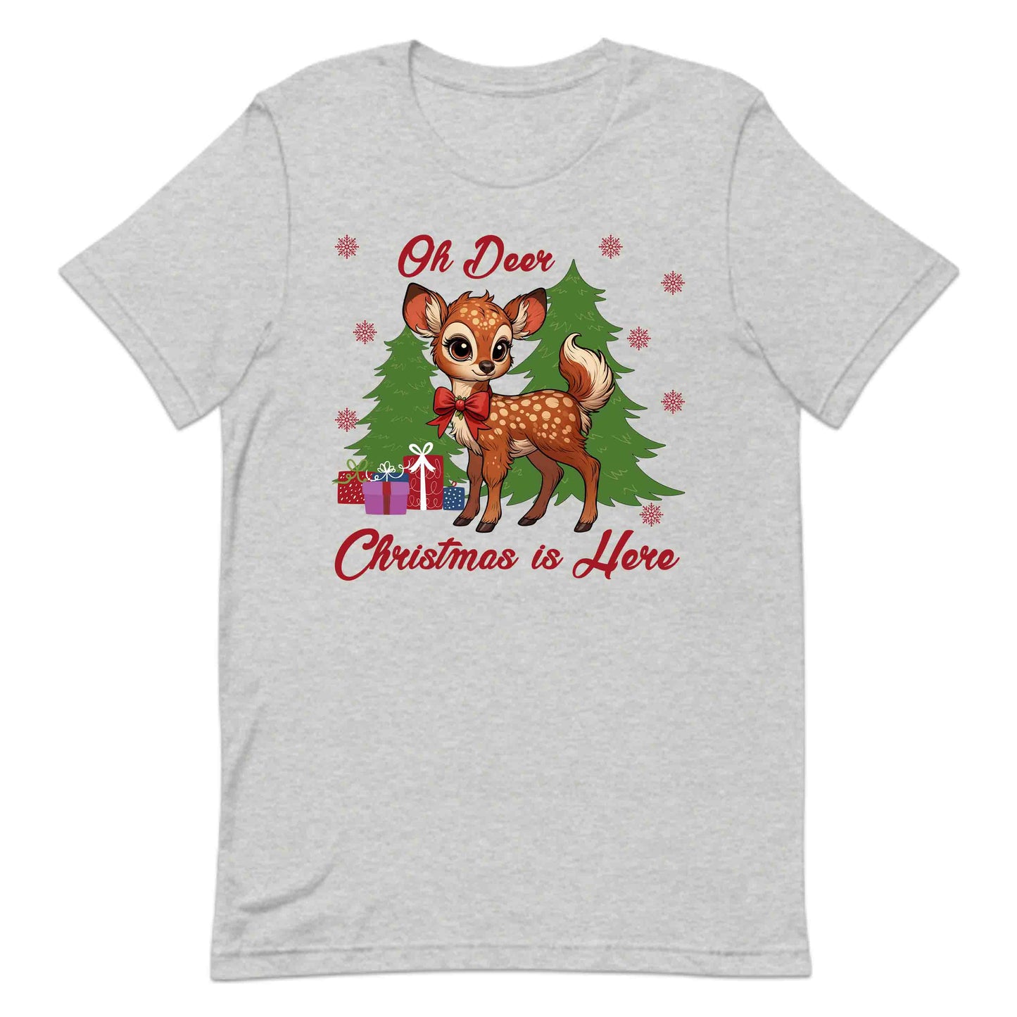 Oh Deer Christmas Is Here Retro Reindeer Xmas | PRODUCT CODE: DRECHTMHREX