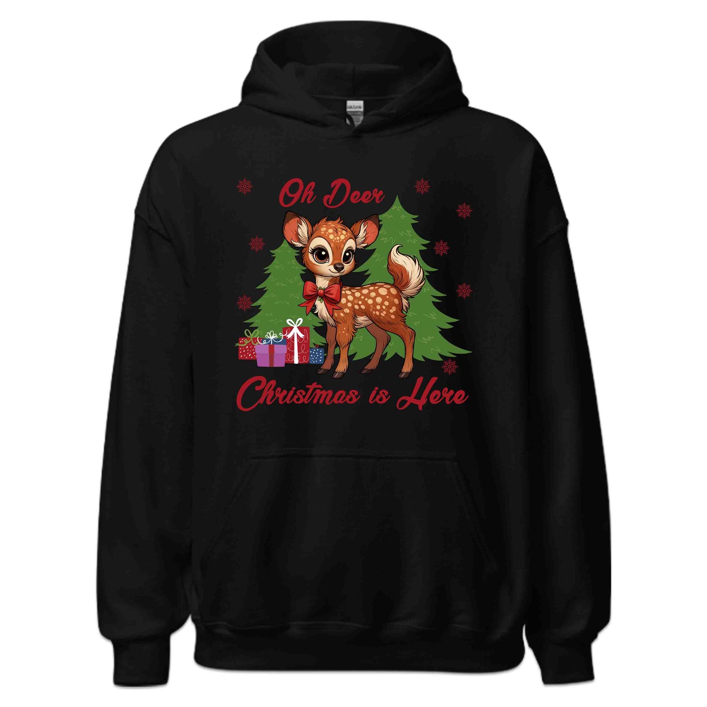 Oh Deer Christmas Is Here Retro Reindeer Xmas | PRODUCT CODE: DRECHTMHREX