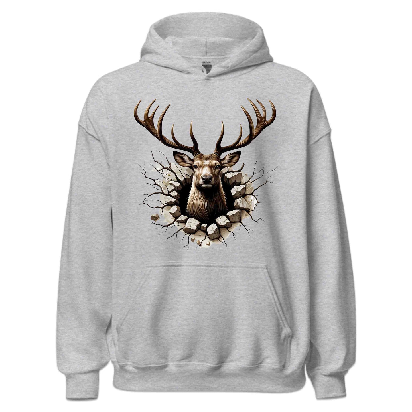 Deer Breaking Through Wall 3D Realistic Wild Animal | PRODUCT CODE: DREMJSTCANLRW