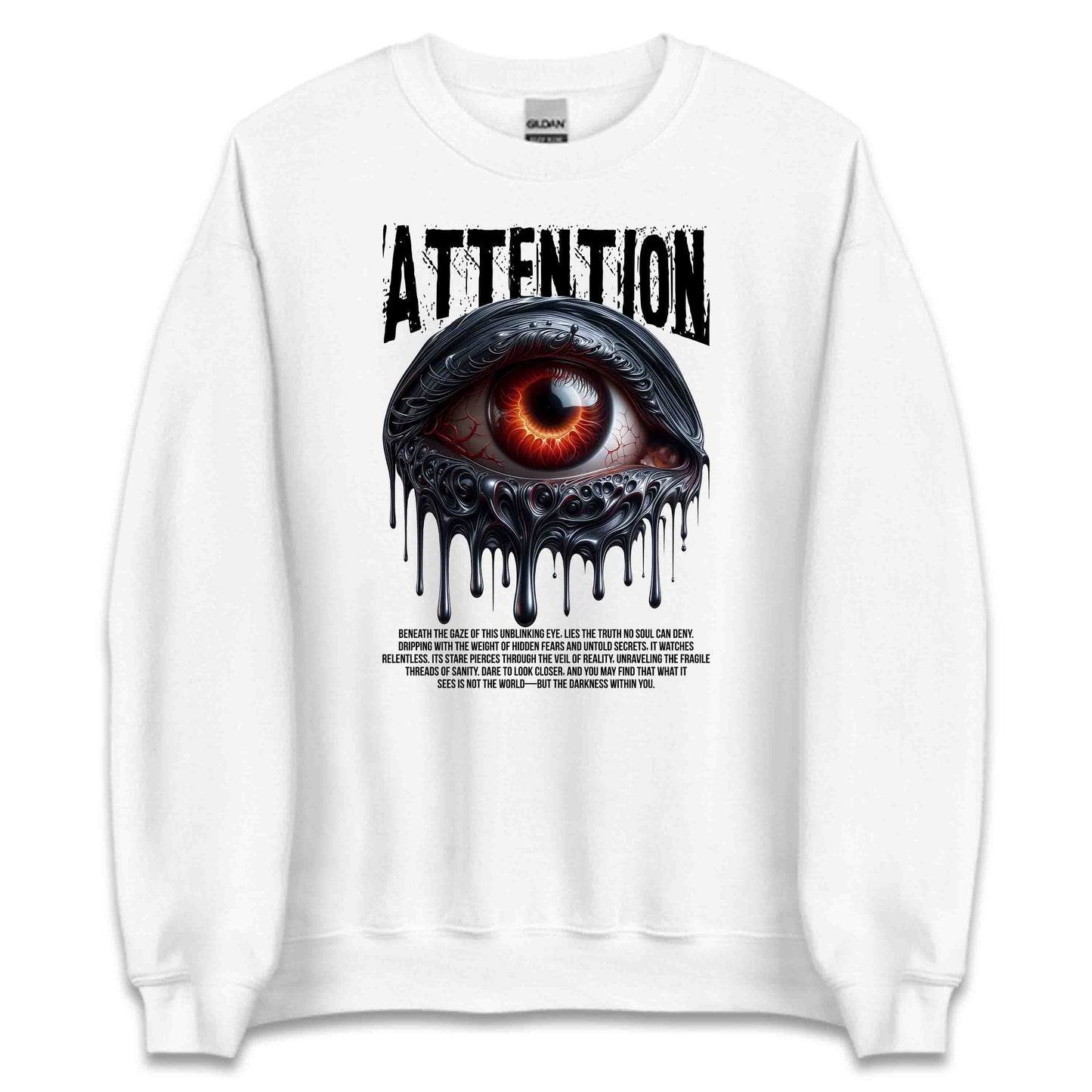 Dripping Eye Gothic Horror Aesthetic Creepy Psychological | PRODUCT CODE: DRPNGEYGOTC