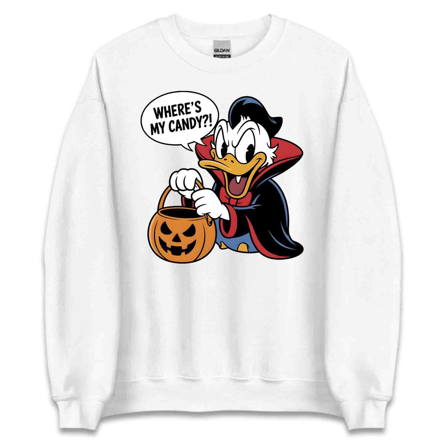 Disney Donald Duck Vampire T-Shirt, Trick-Or-Treat Sweatshirt, Halloween Cartoon Hoodie | PRODUCT CODE: DSFBVTYSAQ