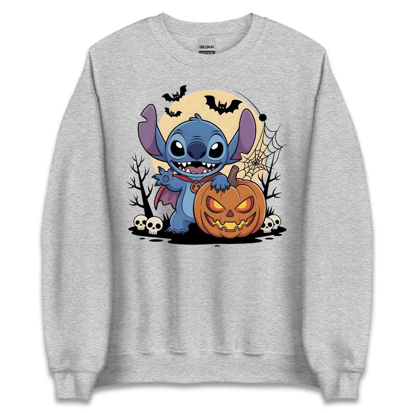 Disney Stitch Halloween T-Shirt, Vampire Costume Sweatshirt, Spooky Trick-or-Treat Hoodie | PRODUCT CODE: DSHJGWERA
