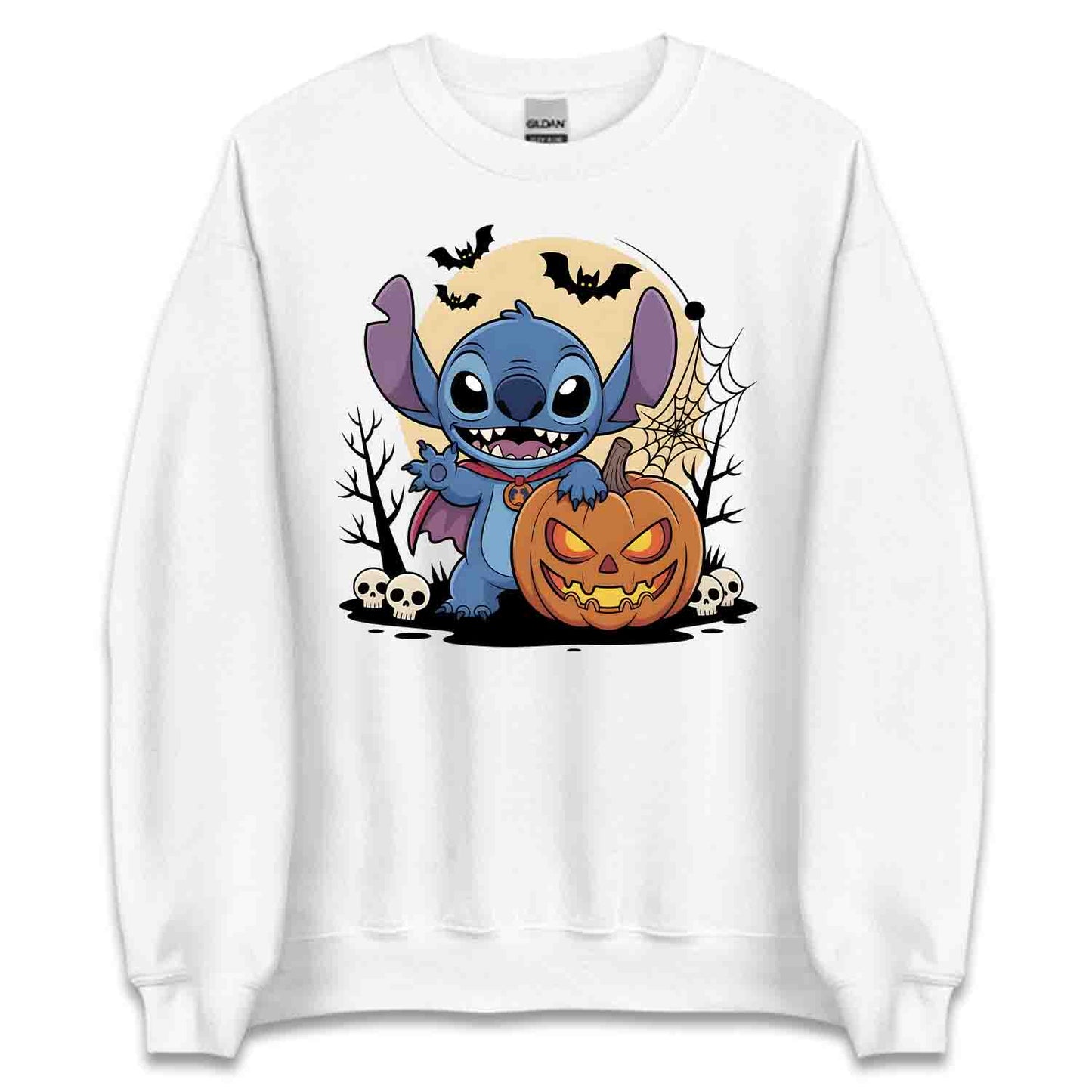 Disney Stitch Halloween T-Shirt, Vampire Costume Sweatshirt, Spooky Trick-or-Treat Hoodie | PRODUCT CODE: DSHJGWERA