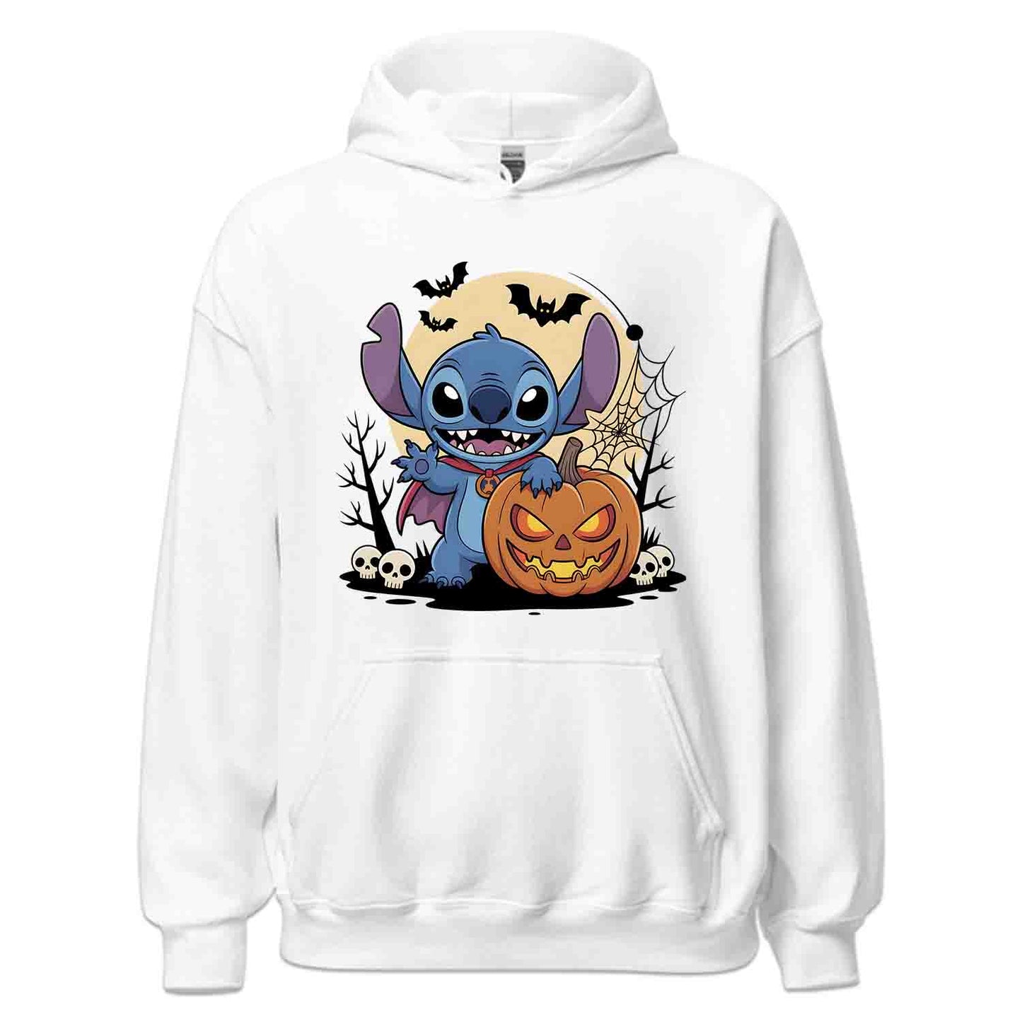 Disney Stitch Halloween T-Shirt, Vampire Costume Sweatshirt, Spooky Trick-or-Treat Hoodie | PRODUCT CODE: DSHJGWERA