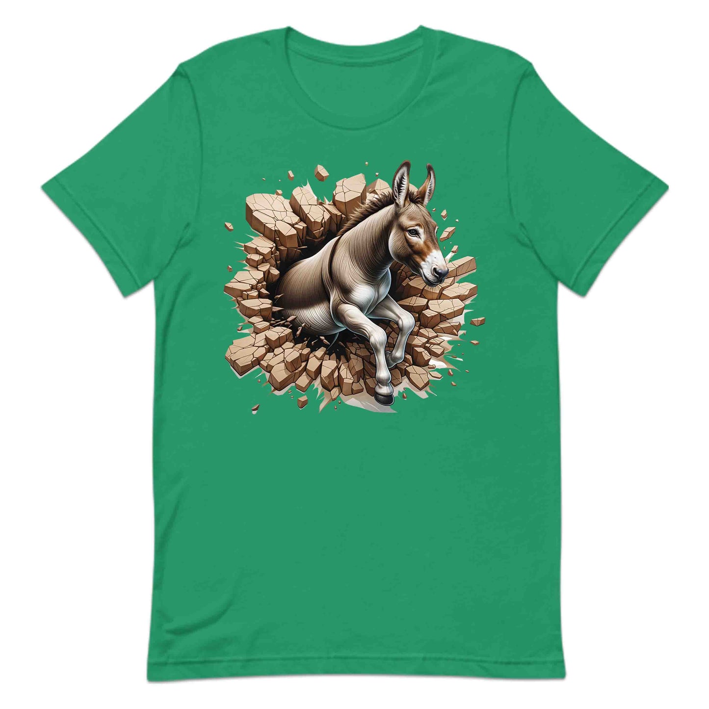 Donkey Breaking Through Wall 3D Realistic Donkey | PRODUCT CODE: DSKNYBRKLECA