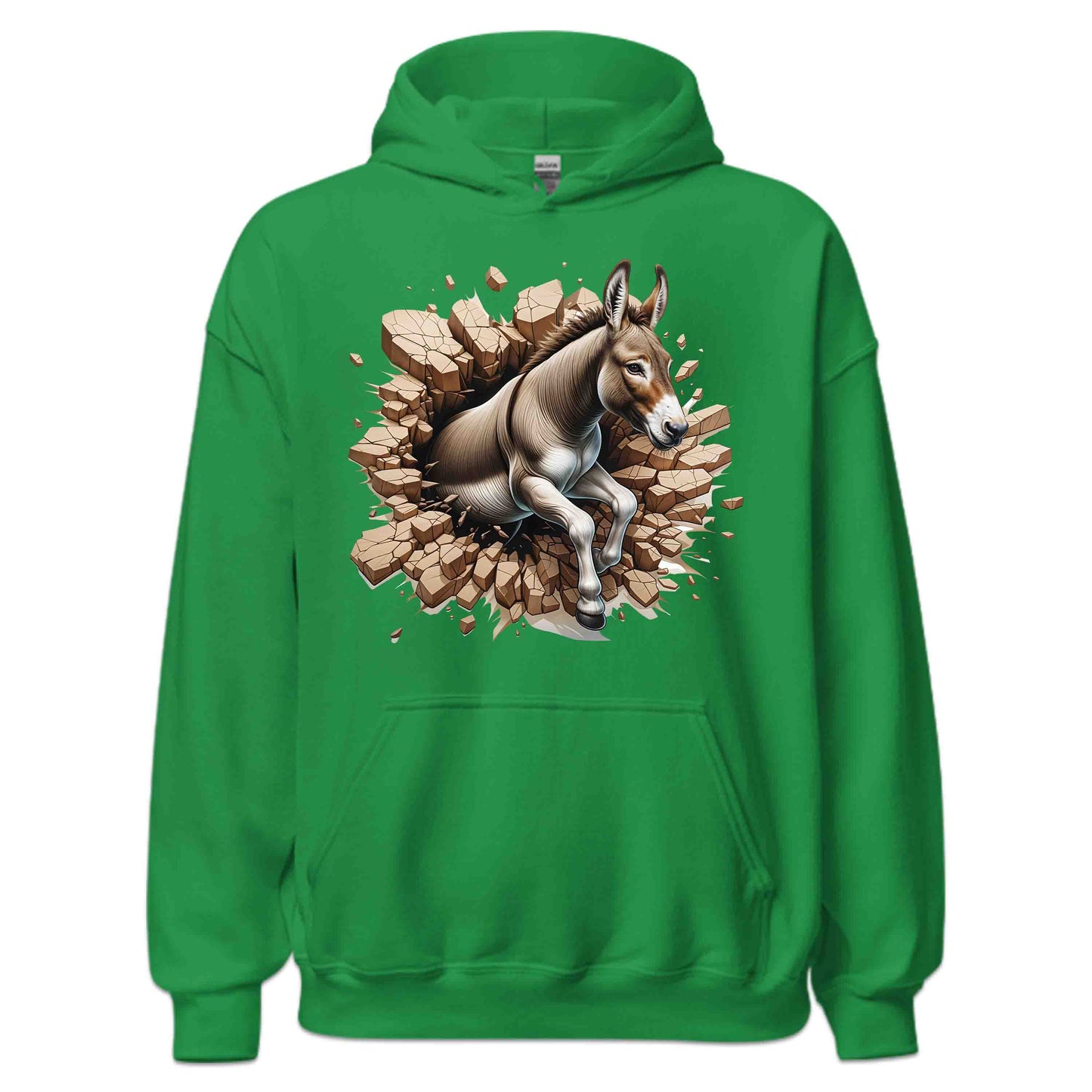 Donkey Breaking Through Wall 3D Realistic Donkey | PRODUCT CODE: DSKNYBRKLECA