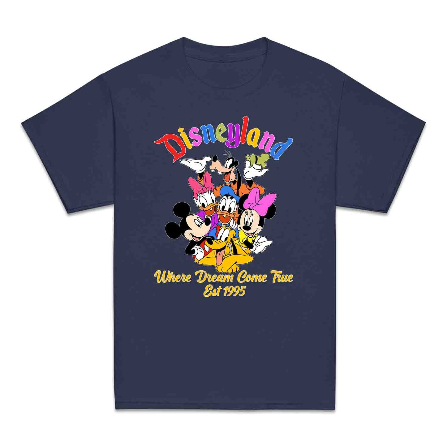 Disneyland 1995 Kids T-Shirt | Mickey & Friends Kids Jumper | Disney Cartoons Kids Hoodie | PRODUCT CODE: DSNTMGNTFV