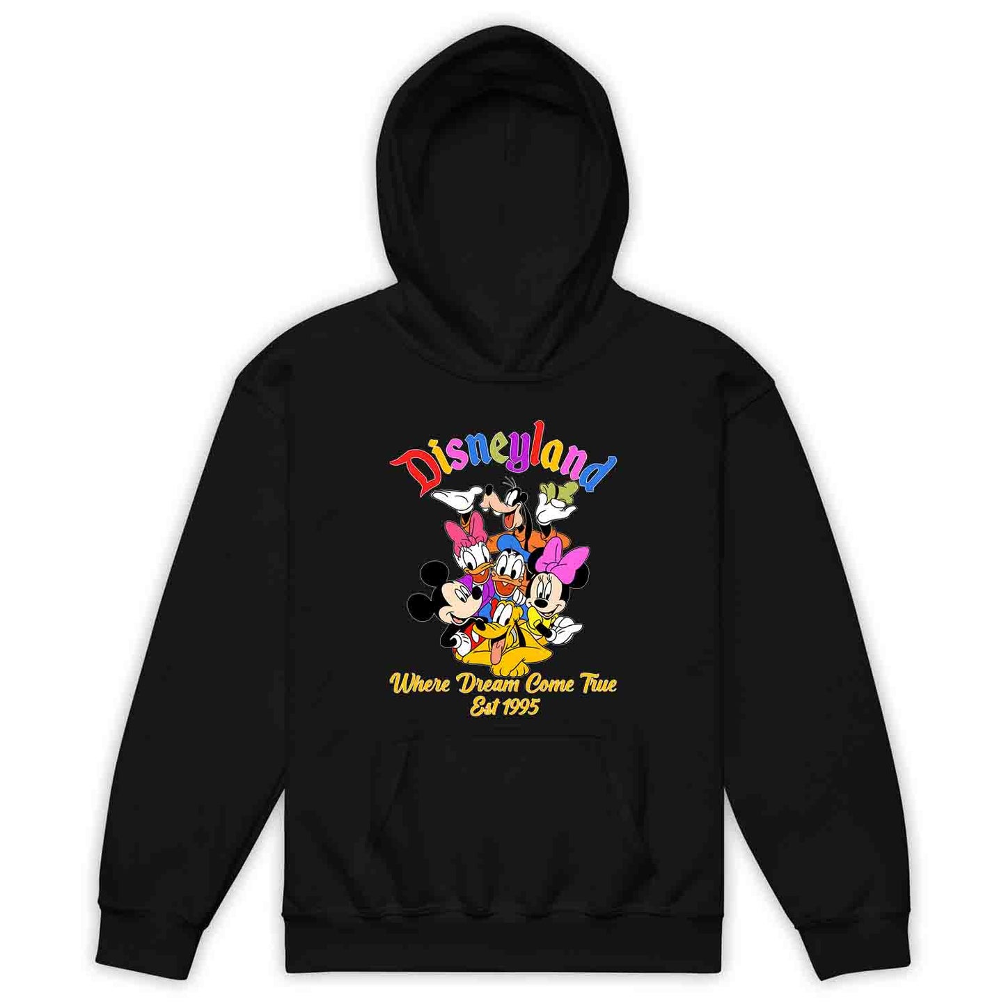 Disneyland 1995 Kids T-Shirt | Mickey & Friends Kids Jumper | Disney Cartoons Kids Hoodie | PRODUCT CODE: DSNTMGNTFV