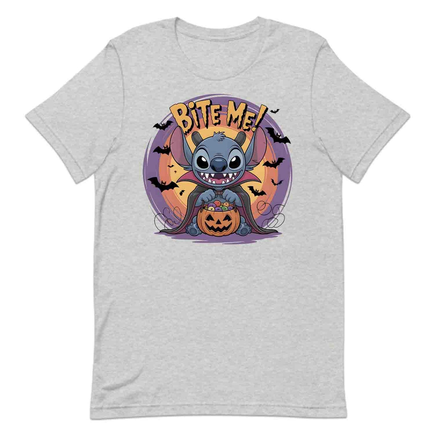 Disney Lilo & Stitch Vampire T-Shirt, Bite Me Halloween Sweatshirt, Horror Cartoon Hoodie | PRODUCT CODE: DVWEBRBITA