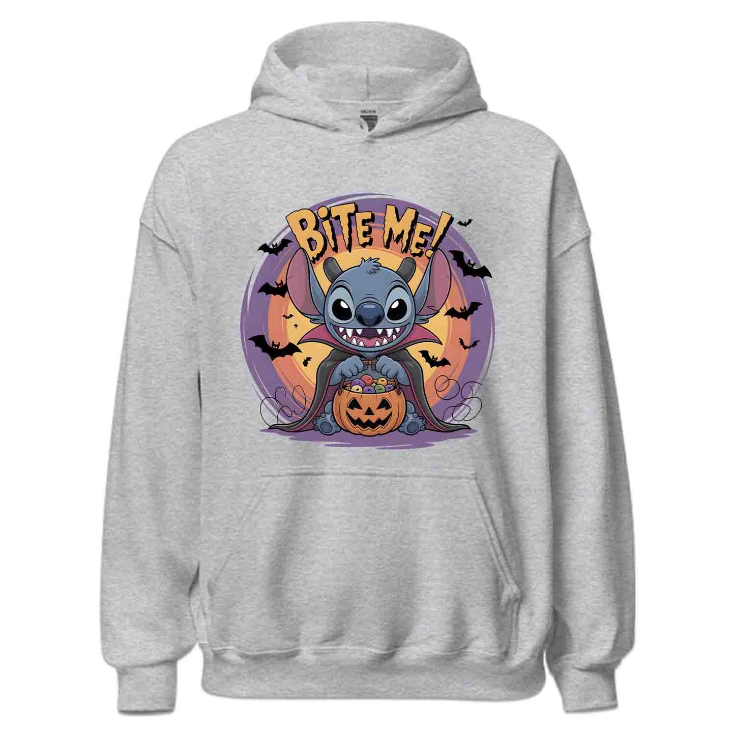 Disney Lilo & Stitch Vampire T-Shirt, Bite Me Halloween Sweatshirt, Horror Cartoon Hoodie | PRODUCT CODE: DVWEBRBITA