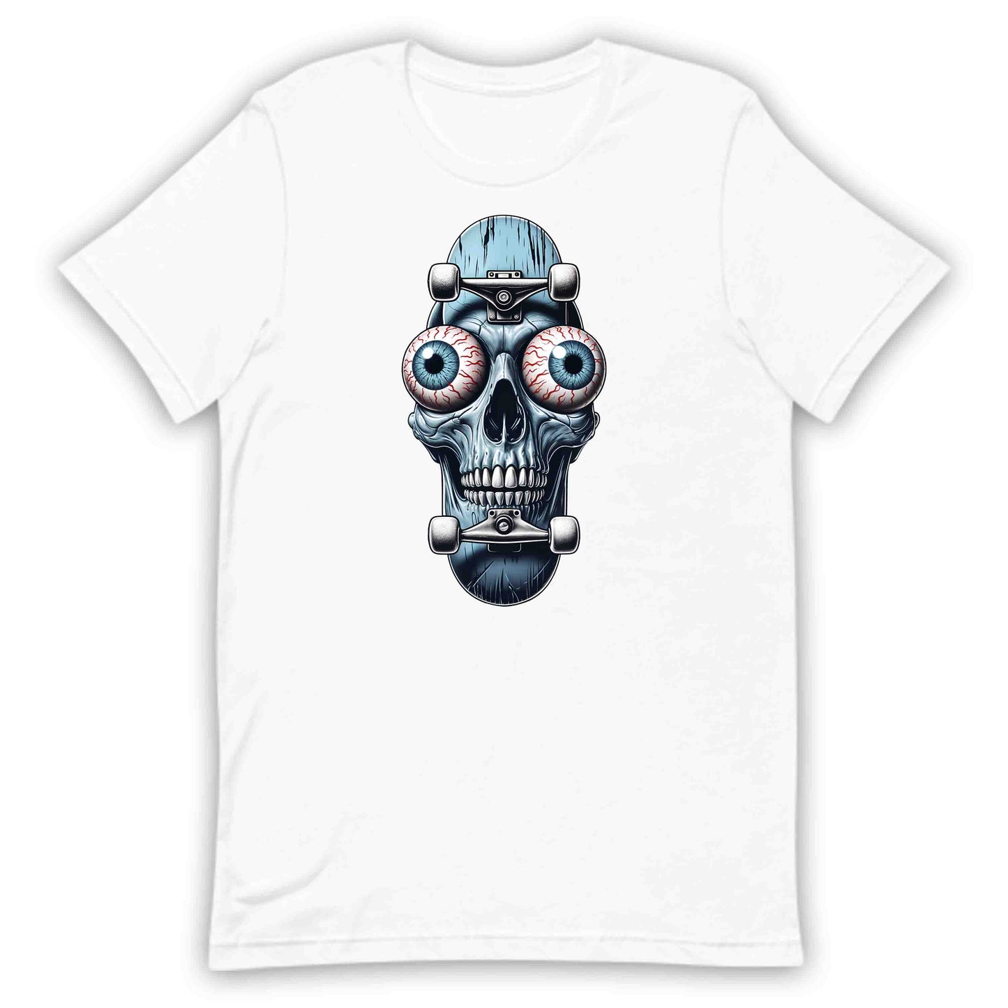 Edgy Skull Skateboard Skaters Extreme Sport | PRODUCT CODE: EDGYSKLBRDXM