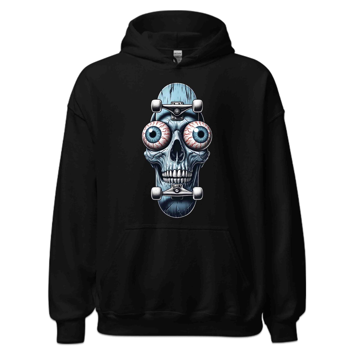 Edgy Skull Skateboard Skaters Extreme Sport | PRODUCT CODE: EDGYSKLBRDXM