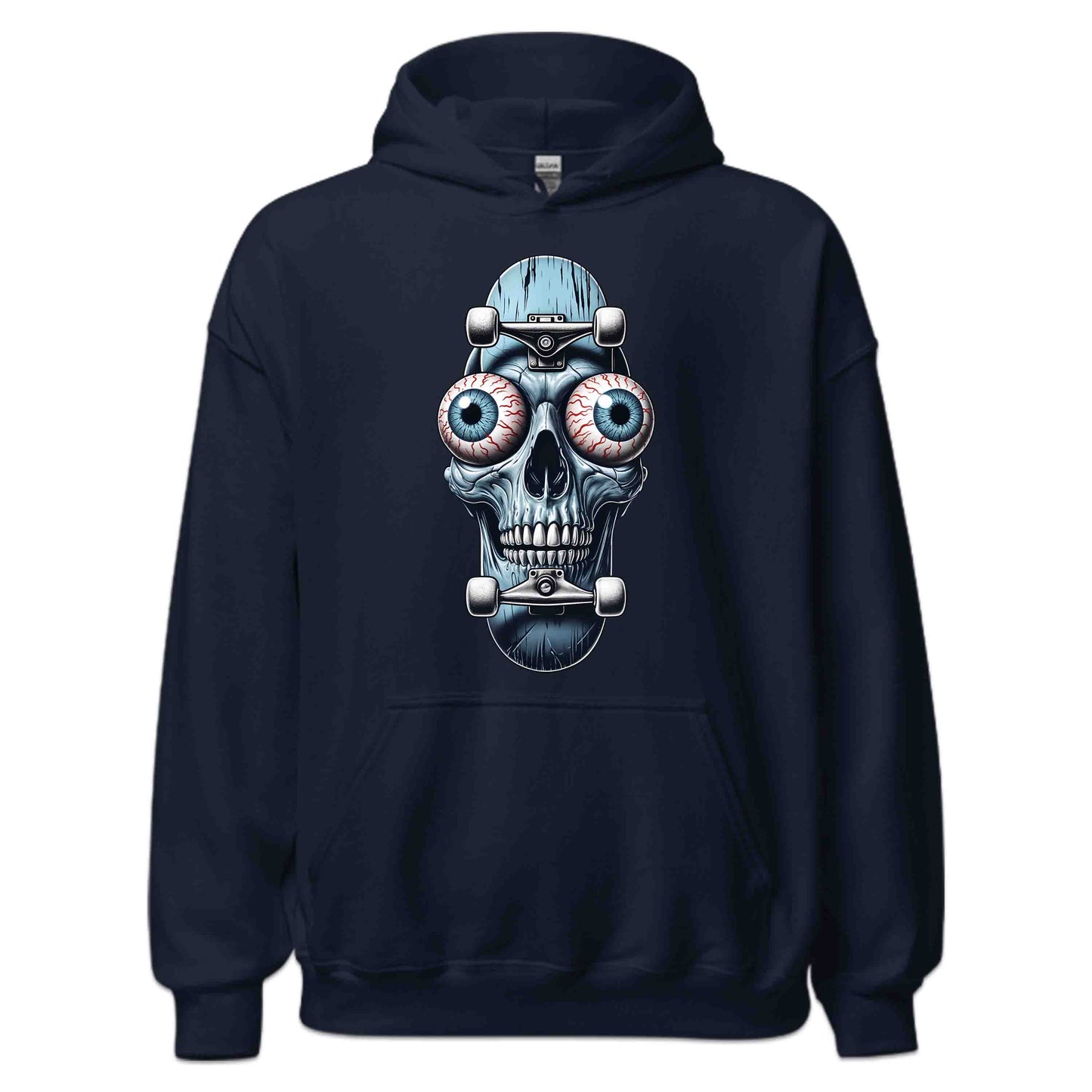 Edgy Skull Skateboard Skaters Extreme Sport | PRODUCT CODE: EDGYSKLBRDXM