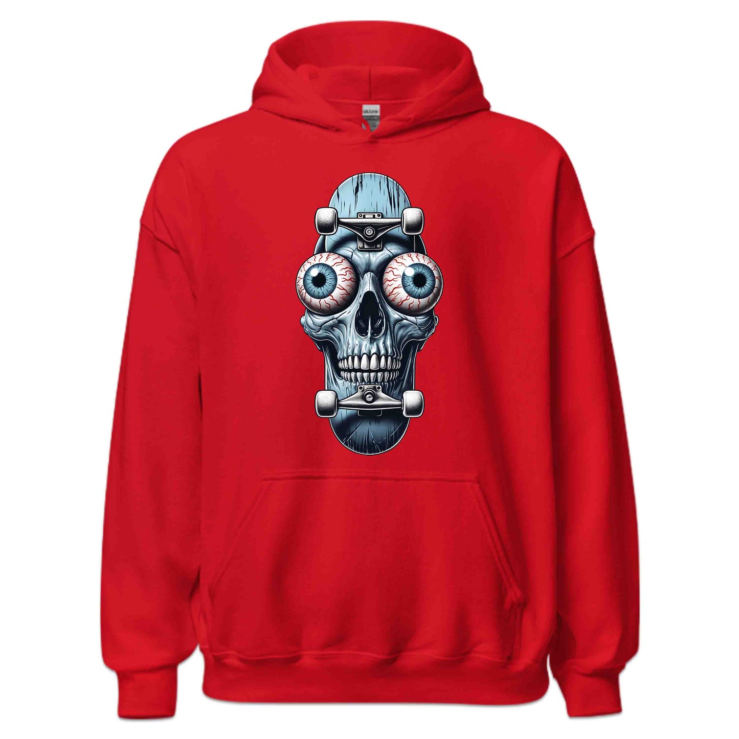 Edgy Skull Skateboard Skaters Extreme Sport | PRODUCT CODE: EDGYSKLBRDXM
