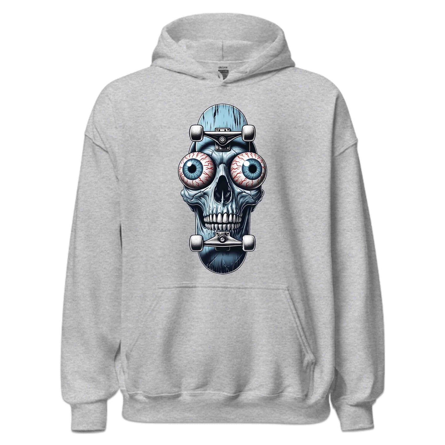 Edgy Skull Skateboard Skaters Extreme Sport | PRODUCT CODE: EDGYSKLBRDXM