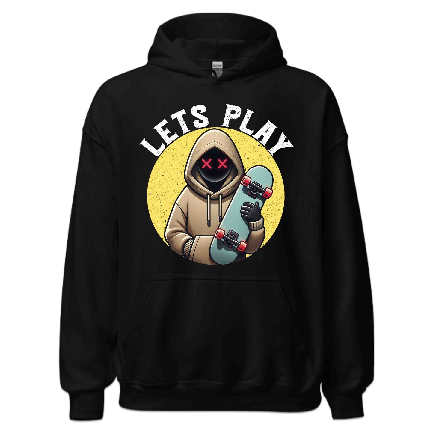 Edgy Anonymous Skateboarder Mysterious Urban Skateboarding | PRODUCT CODE: EGDYSNMAUESK