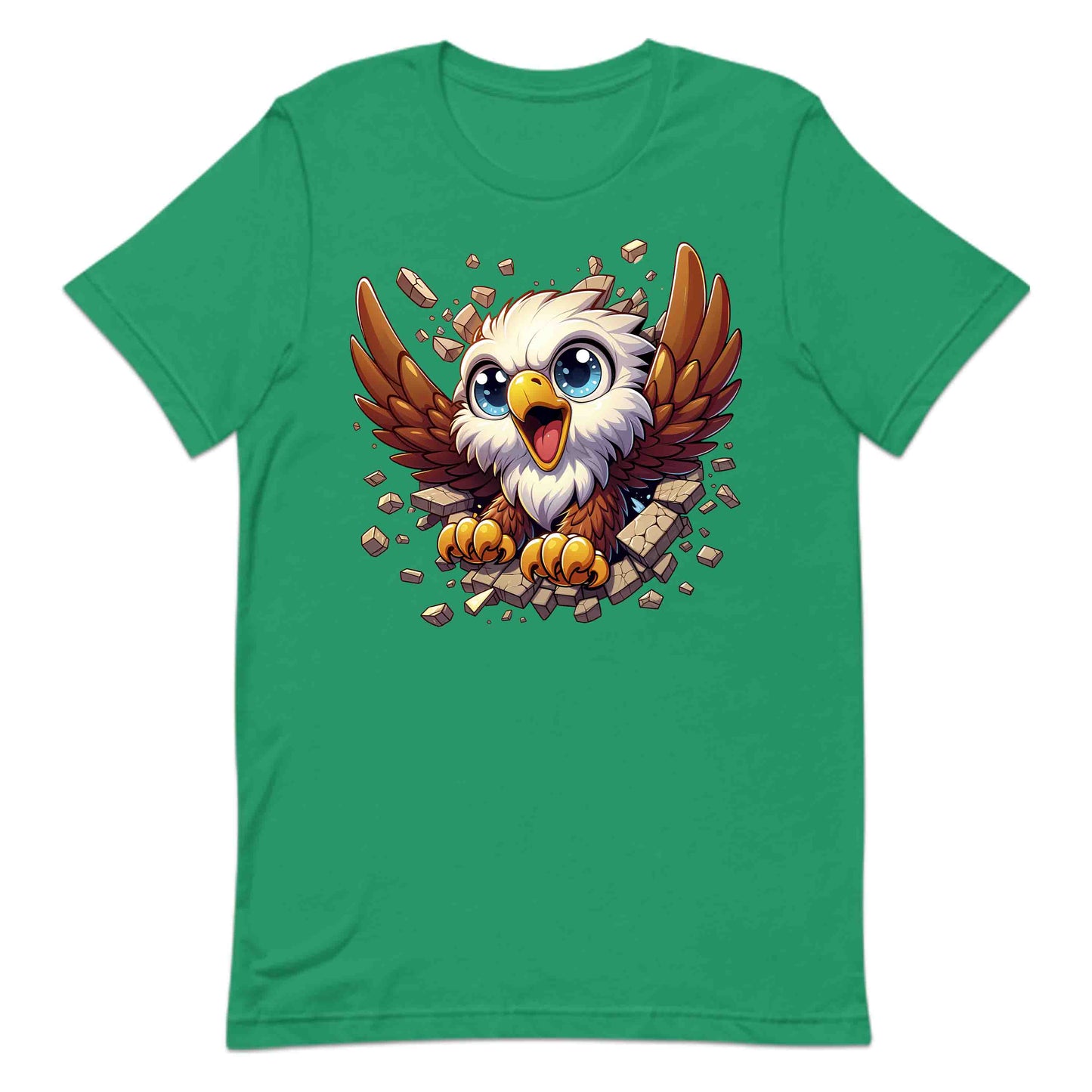 Eagle Breaking Through Wall 3D Realistic Powerful Baby Eagle | PRODUCT CODE: EGLBRKNWLAPO