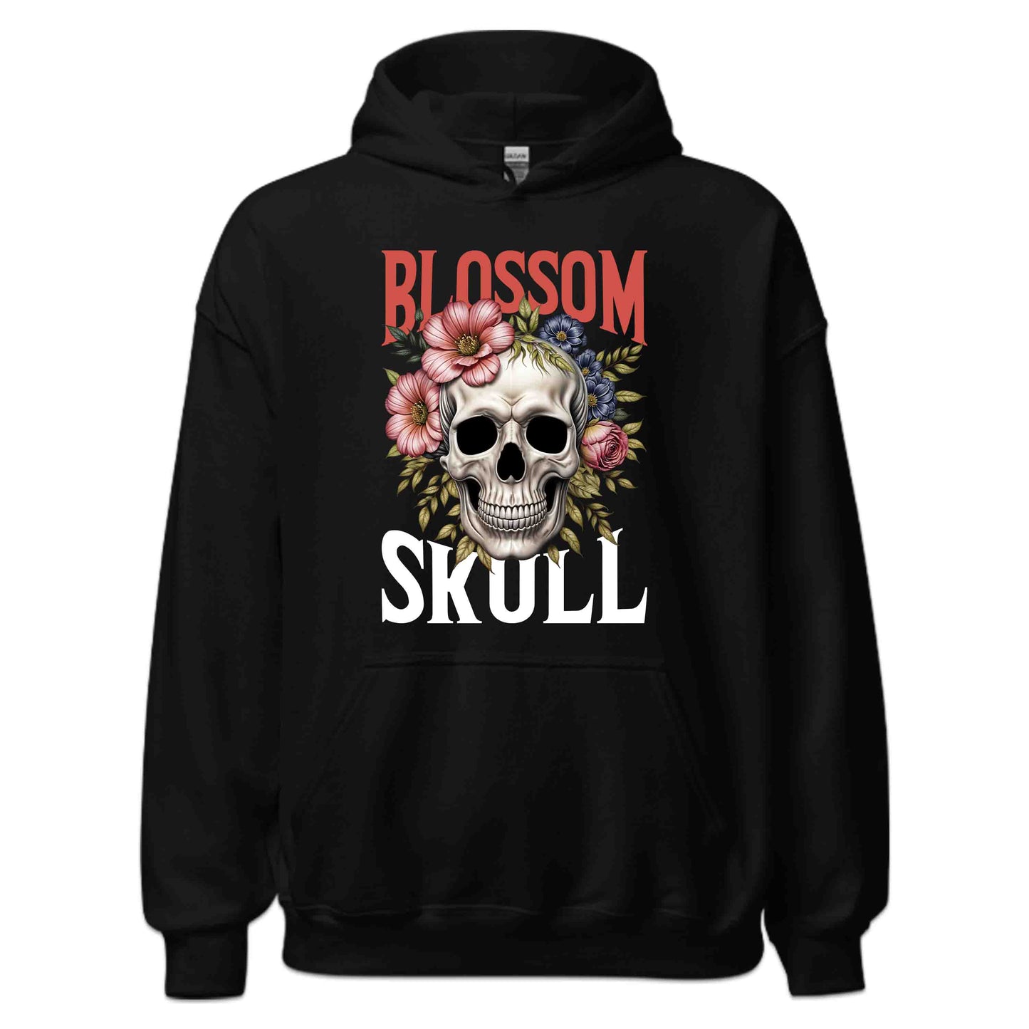 Elegant Skull & Floral Gothic Blossom Skull Edgy Romantic Styles | PRODUCT CODE: EGLNTSKLUFAO