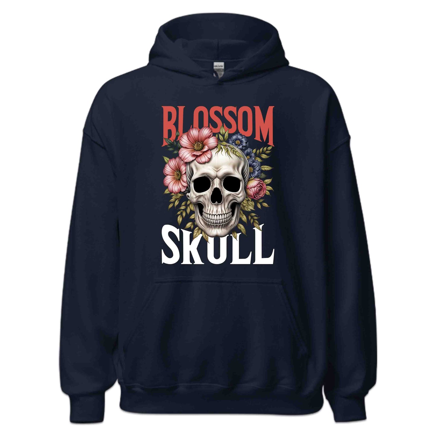 Elegant Skull & Floral Gothic Blossom Skull Edgy Romantic Styles | PRODUCT CODE: EGLNTSKLUFAO