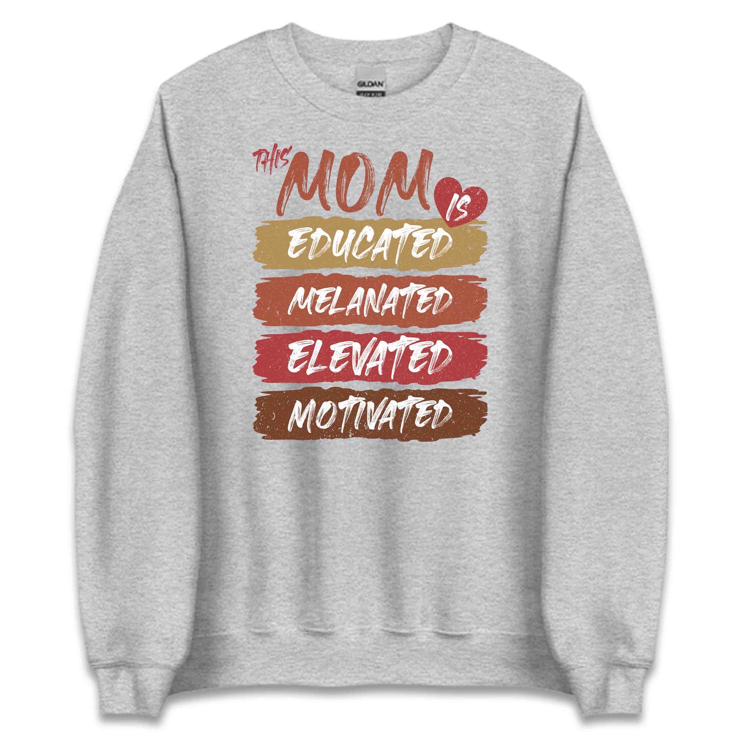 Empowered Mom Educated Melanated Elevated Motivated Slogan Happy Mother's Day | PRODUCT CODE: EMPWRDOCTSLG